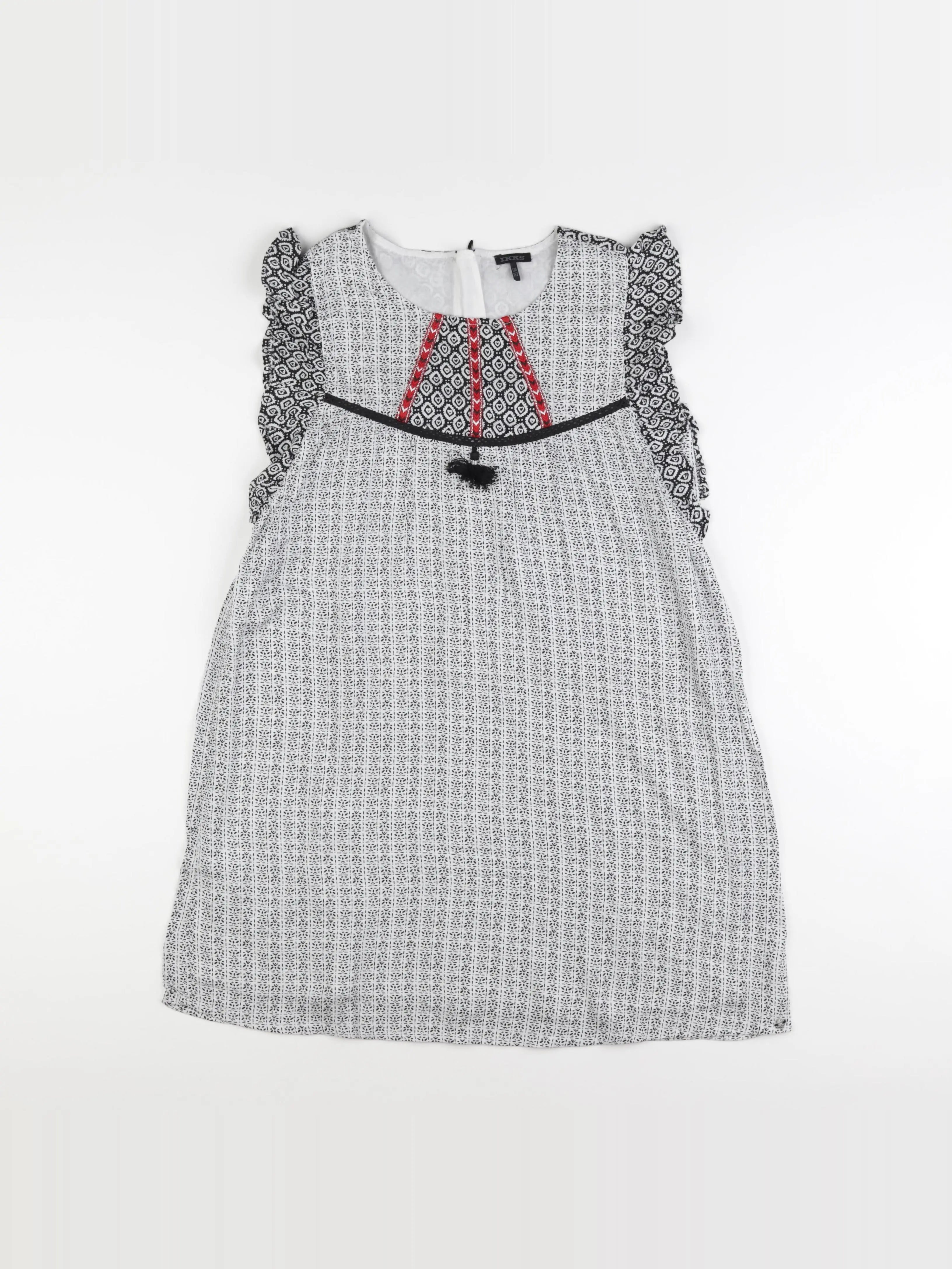 IKKS - robe gris - 12 ans