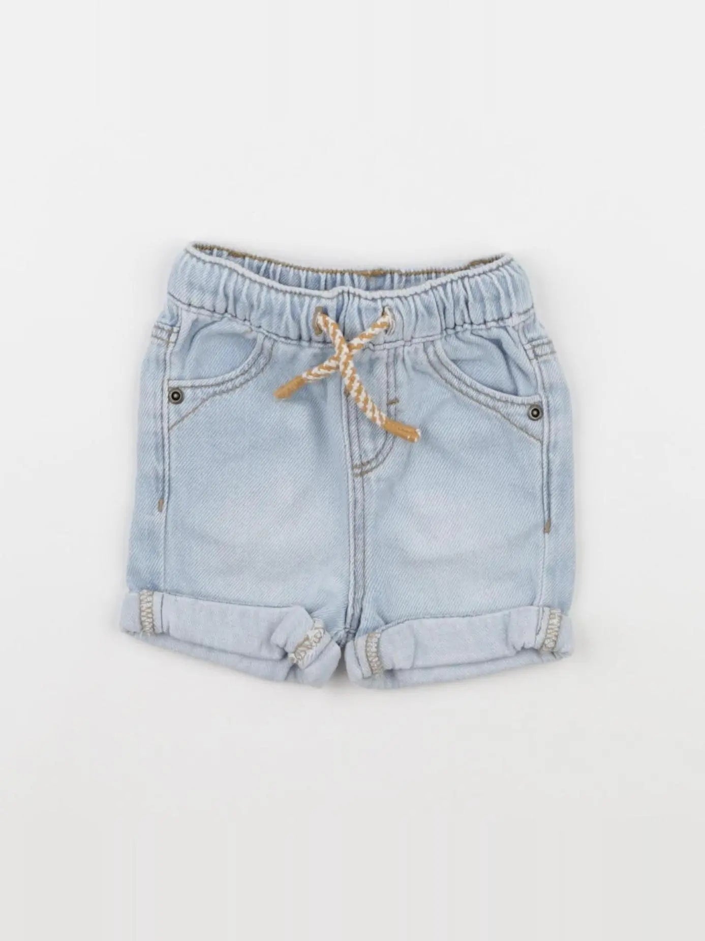 Vertbaudet - short bleu - 3 mois