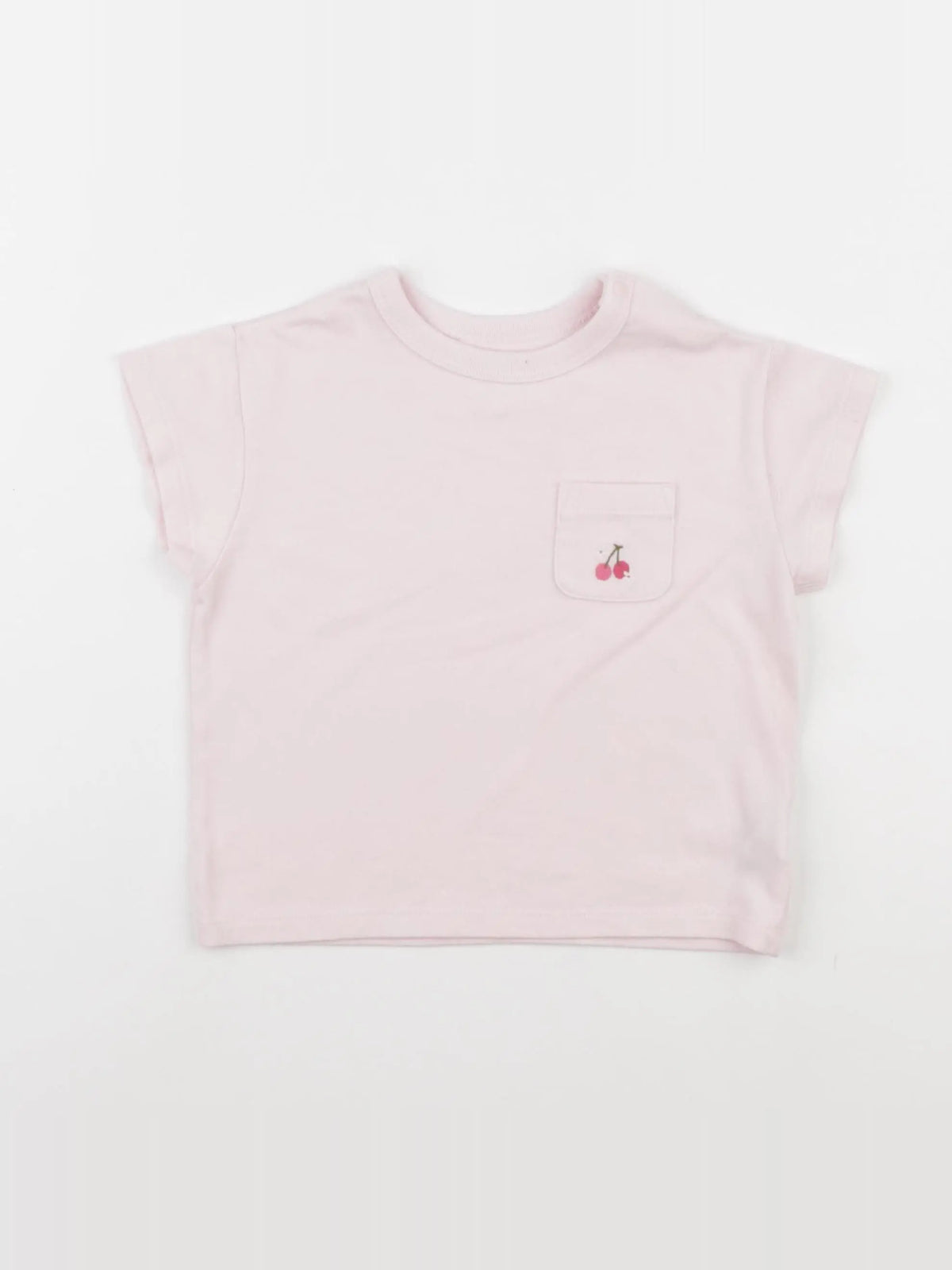 Uniqlo - débardeur rose - 12/18 mois