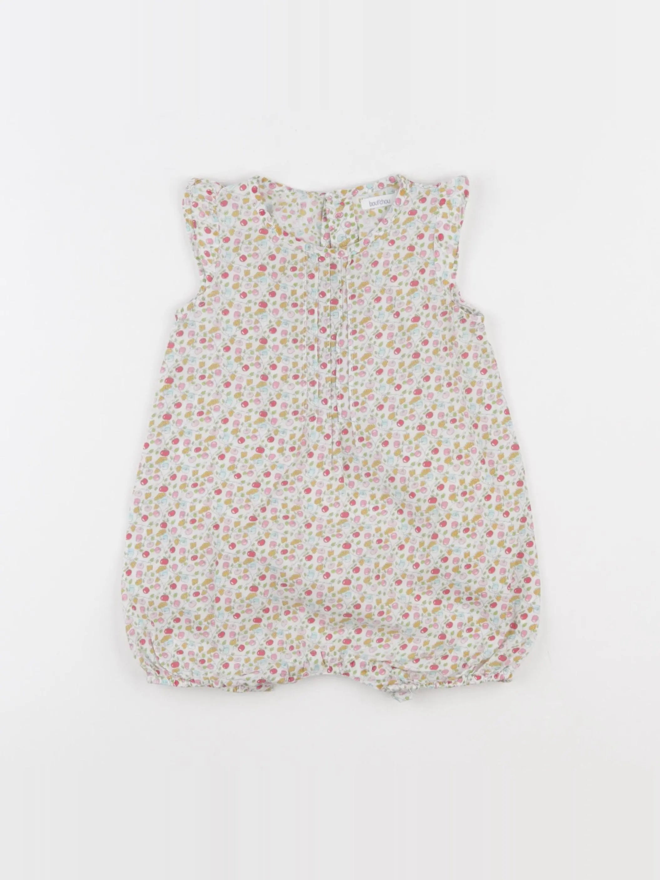 Boutchou - combinaison multicolore - 6 mois