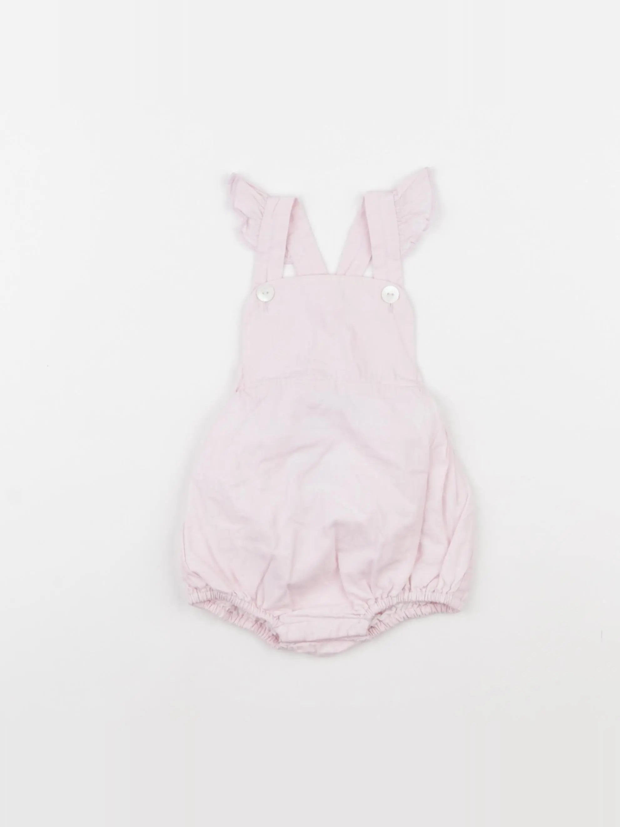 Jacadi - salopette rose - 6 mois