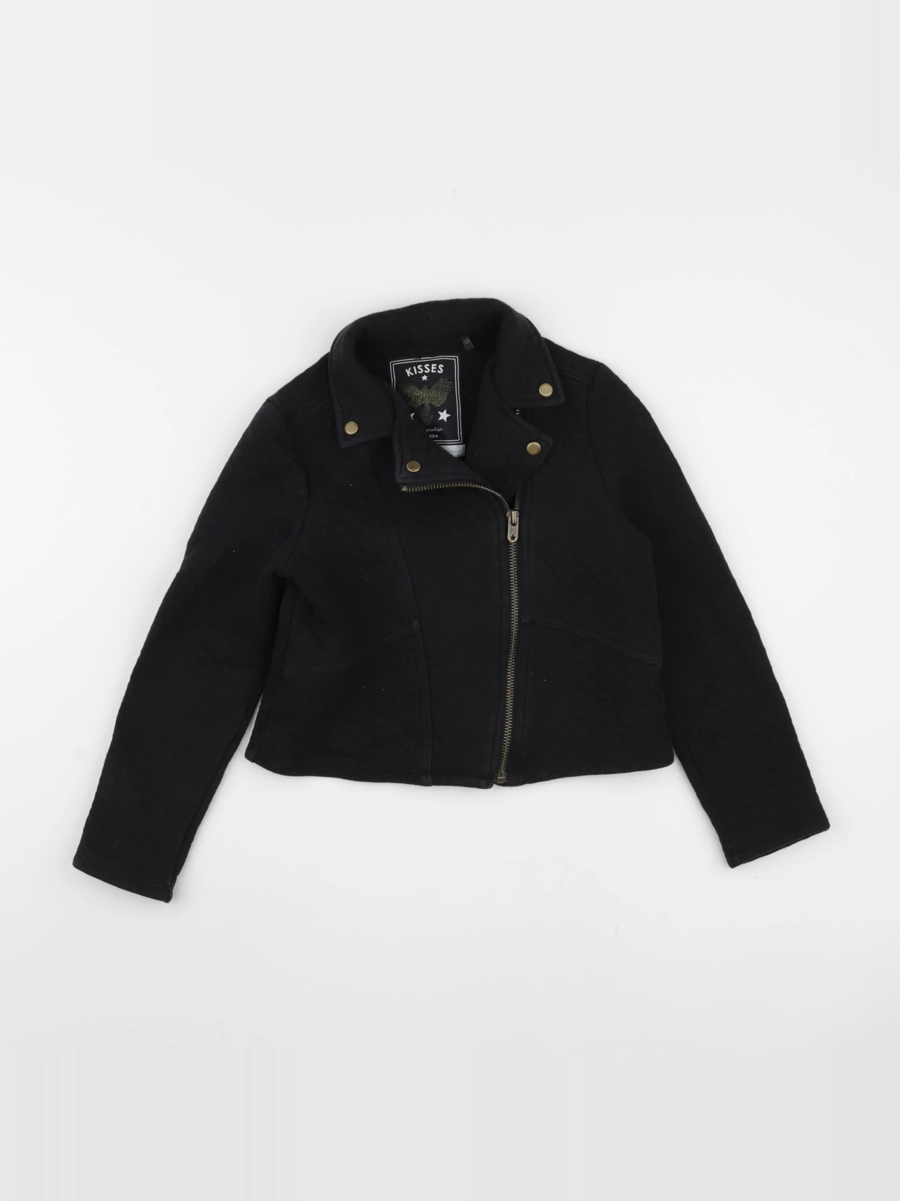 IKKS - veste noir - 8 ans