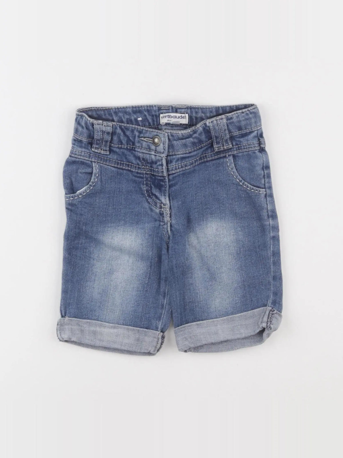 Vertbaudet - short bleu - 3 ans