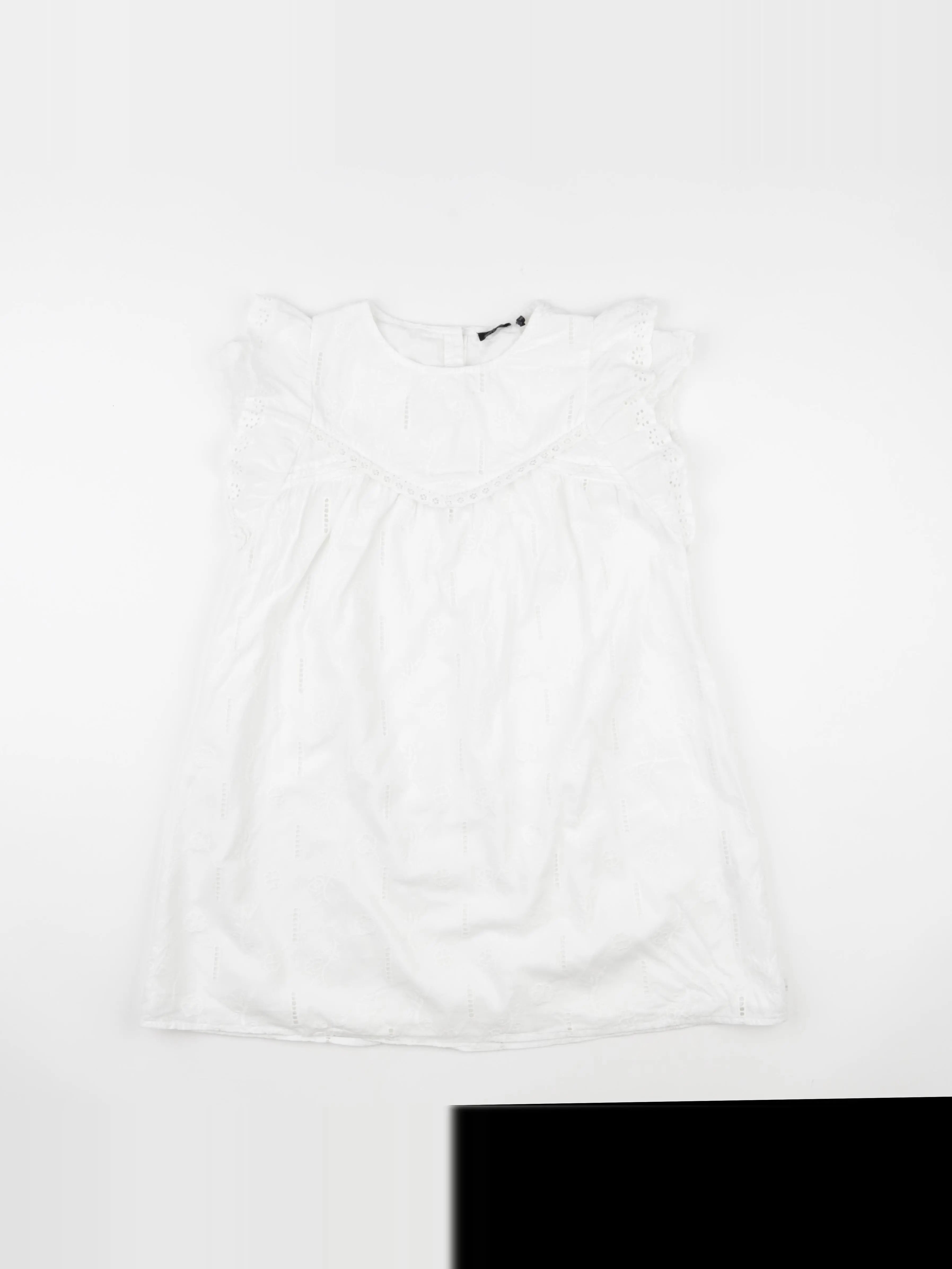 IKKS - robe blanc - 10 ans