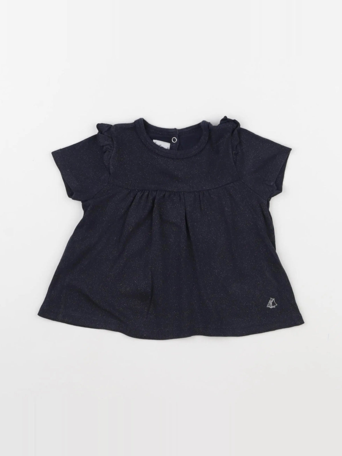 Petit Bateau - robe bleu - 18 mois
