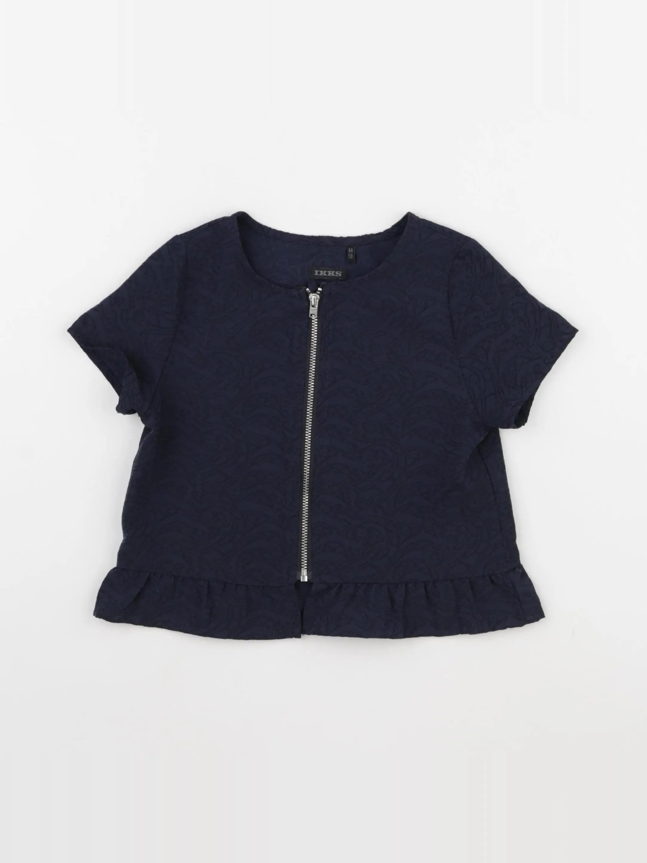 IKKS - tee-shirt bleu - 6 ans