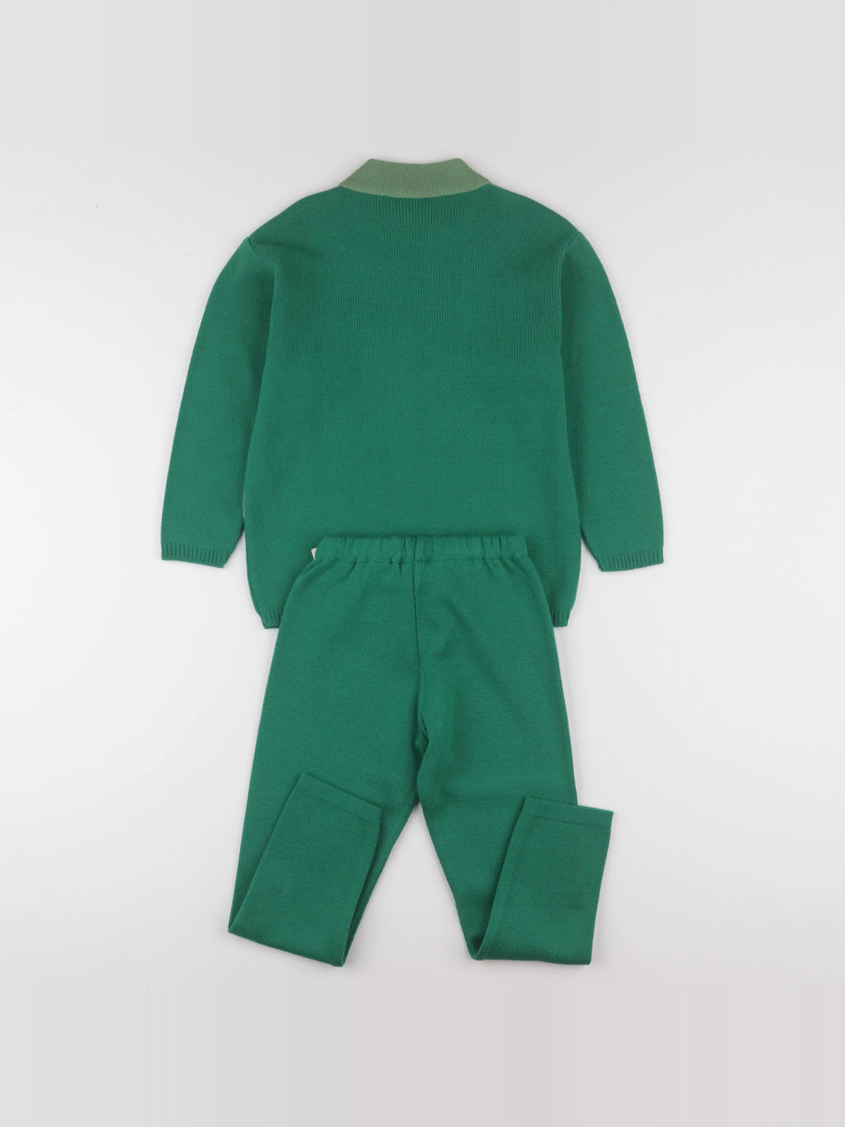 Vintage - ensemble vert - 8 ans