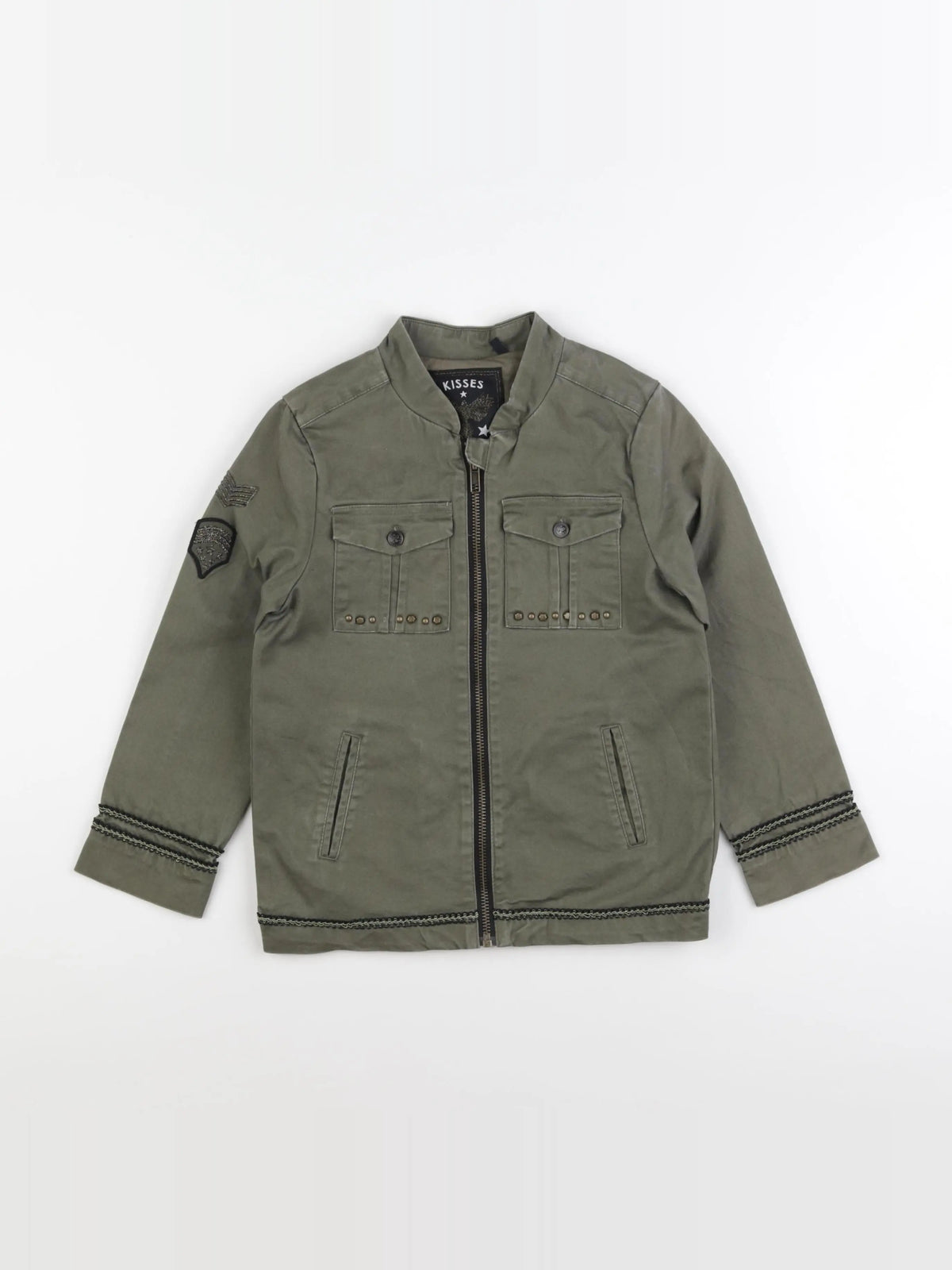 IKKS - veste vert - 6 ans