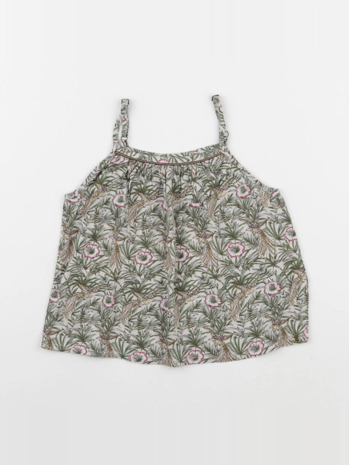 IKKS - blouse vert - 6 ans
