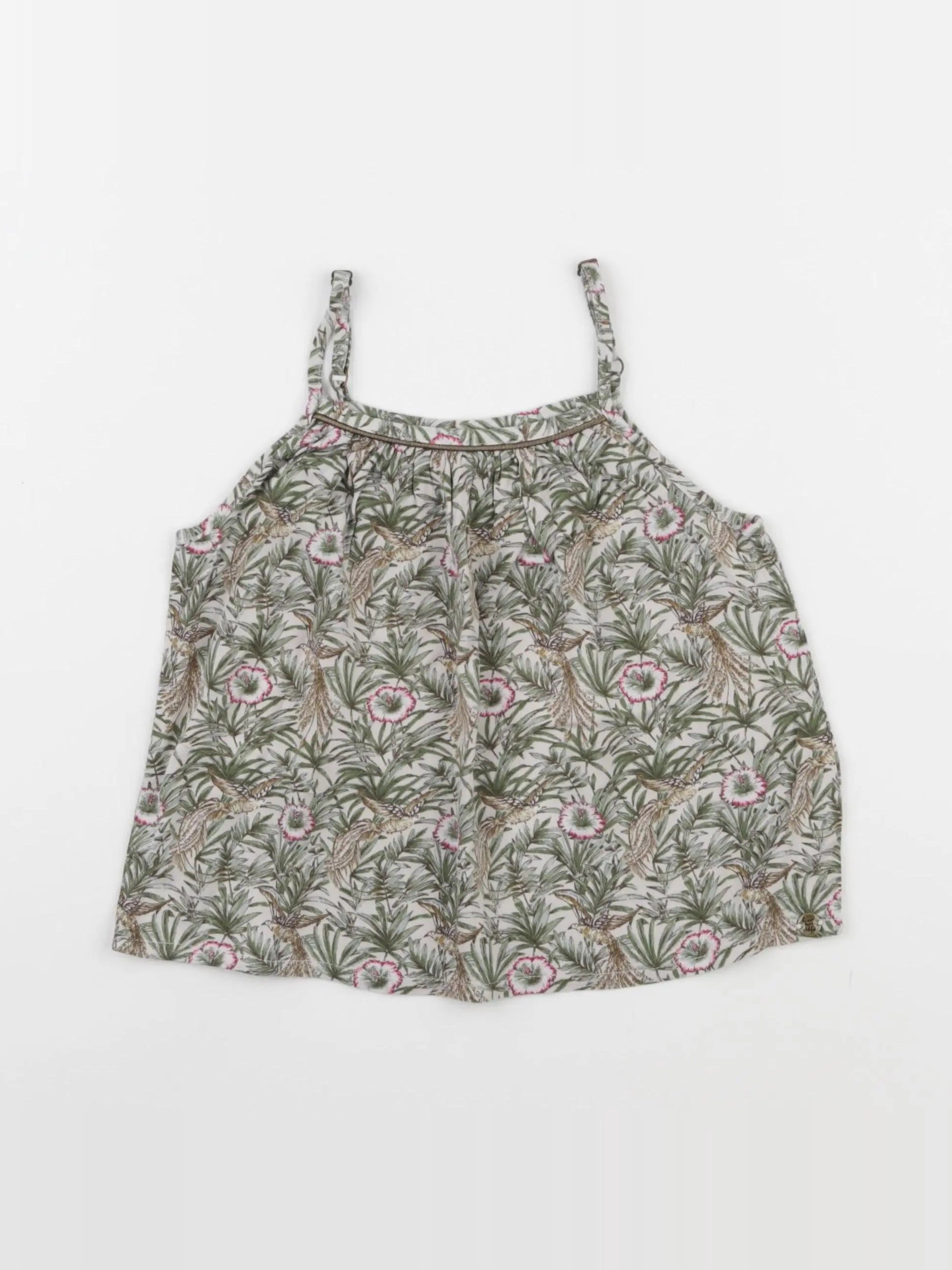 IKKS - blouse vert - 6 ans
