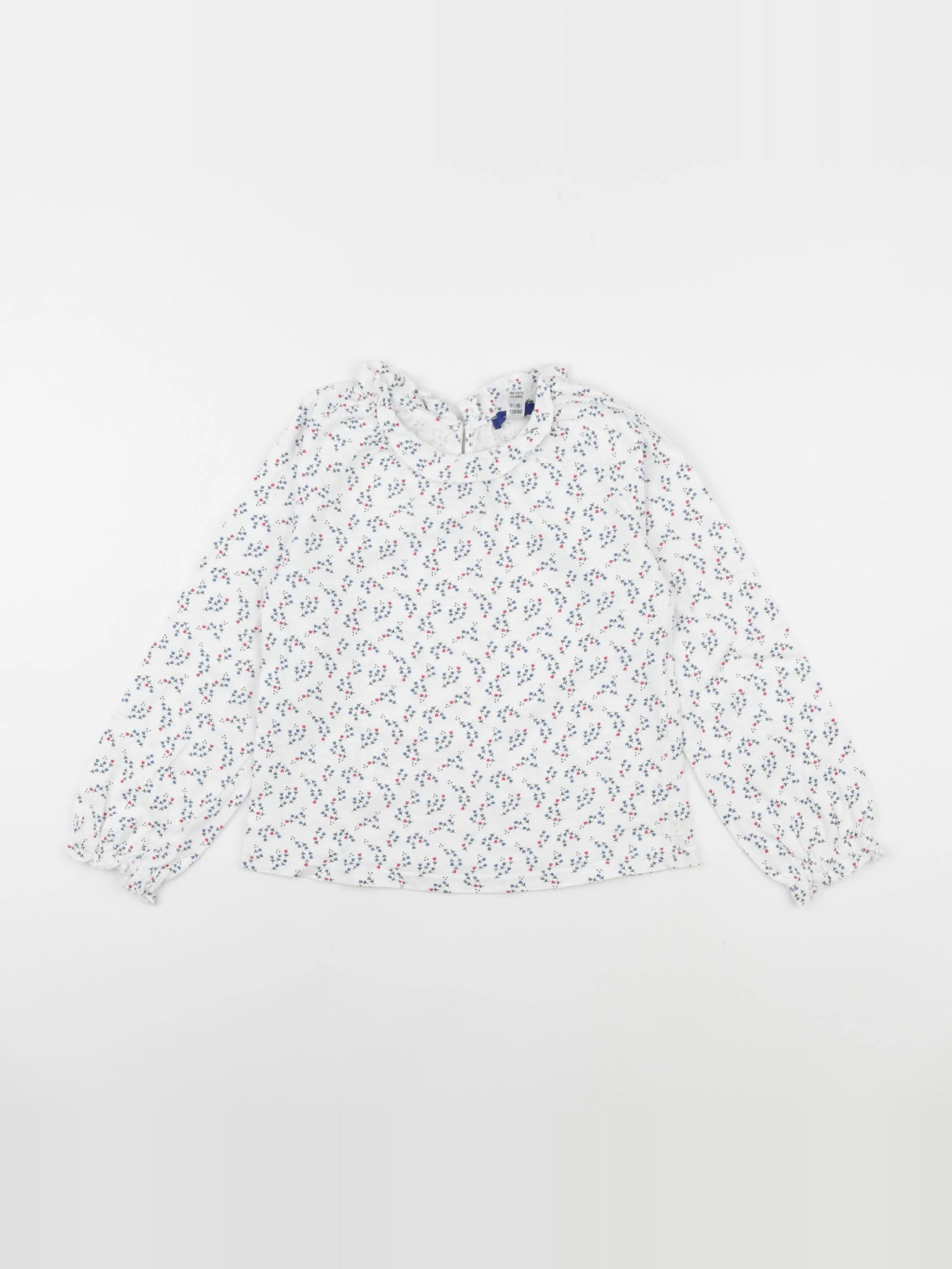 Okaidi - blouse blanc - 8 ans