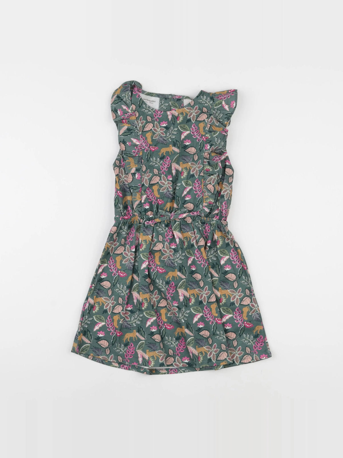 Vertbaudet - robe multicolore - 6 ans