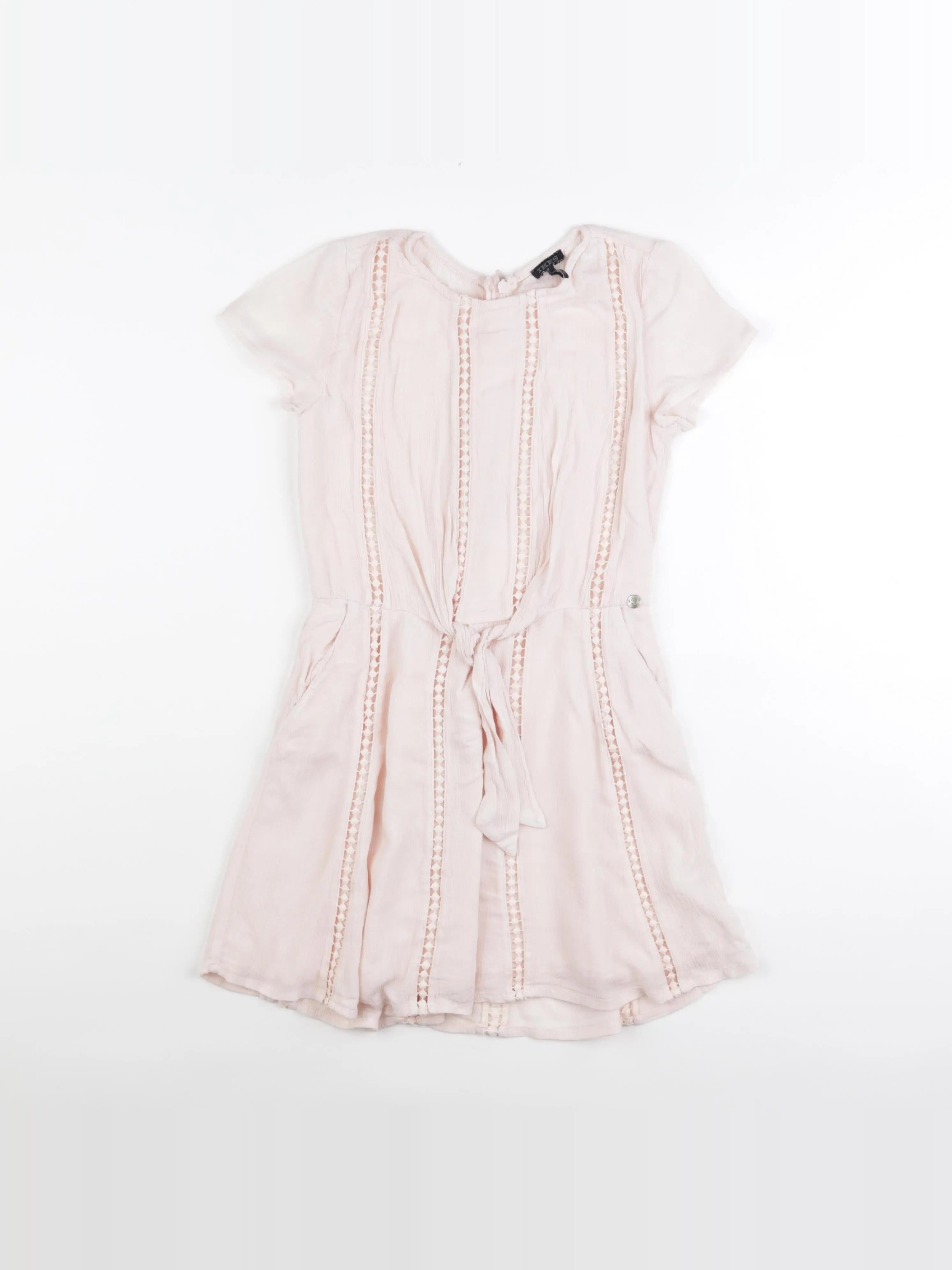 IKKS - robe rose - 8 ans