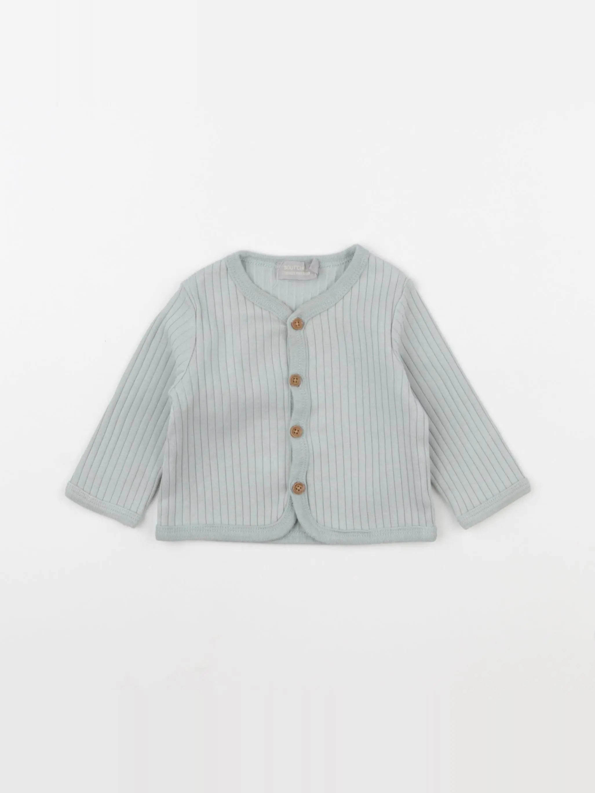 Boutchou - sweat vert - 6 mois