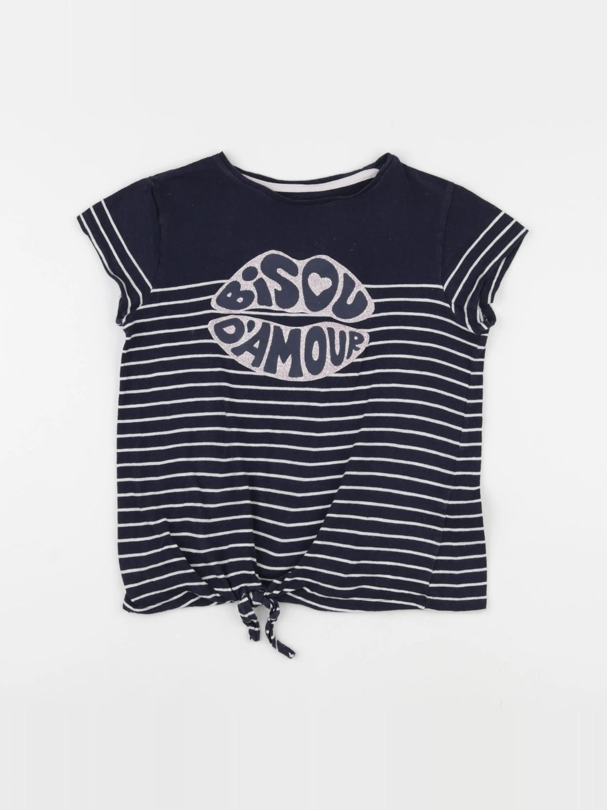 Vertbaudet - tee-shirt bleu - 10 ans