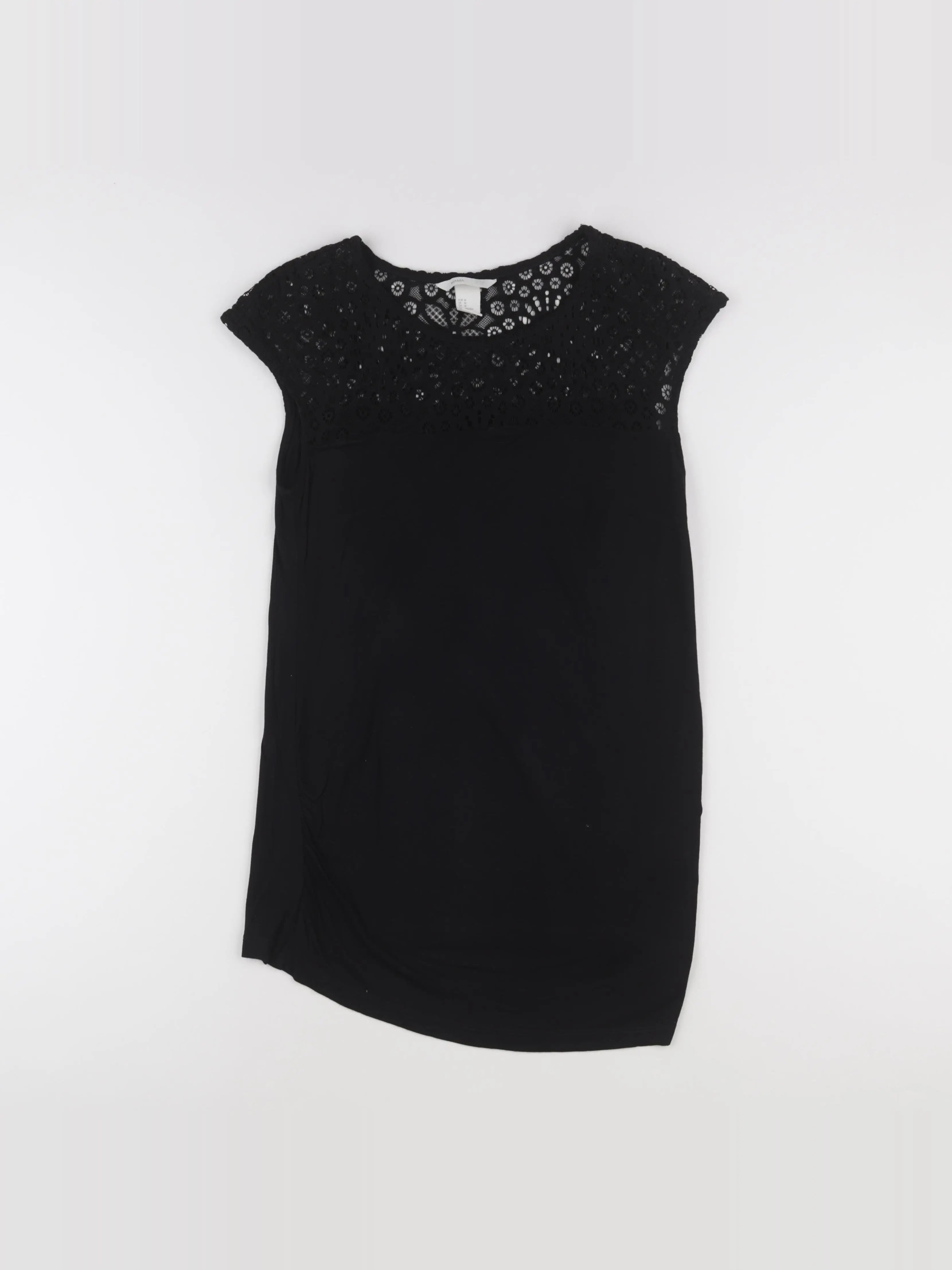 H&M - tee-shirt grossesse noir - 40 à 42