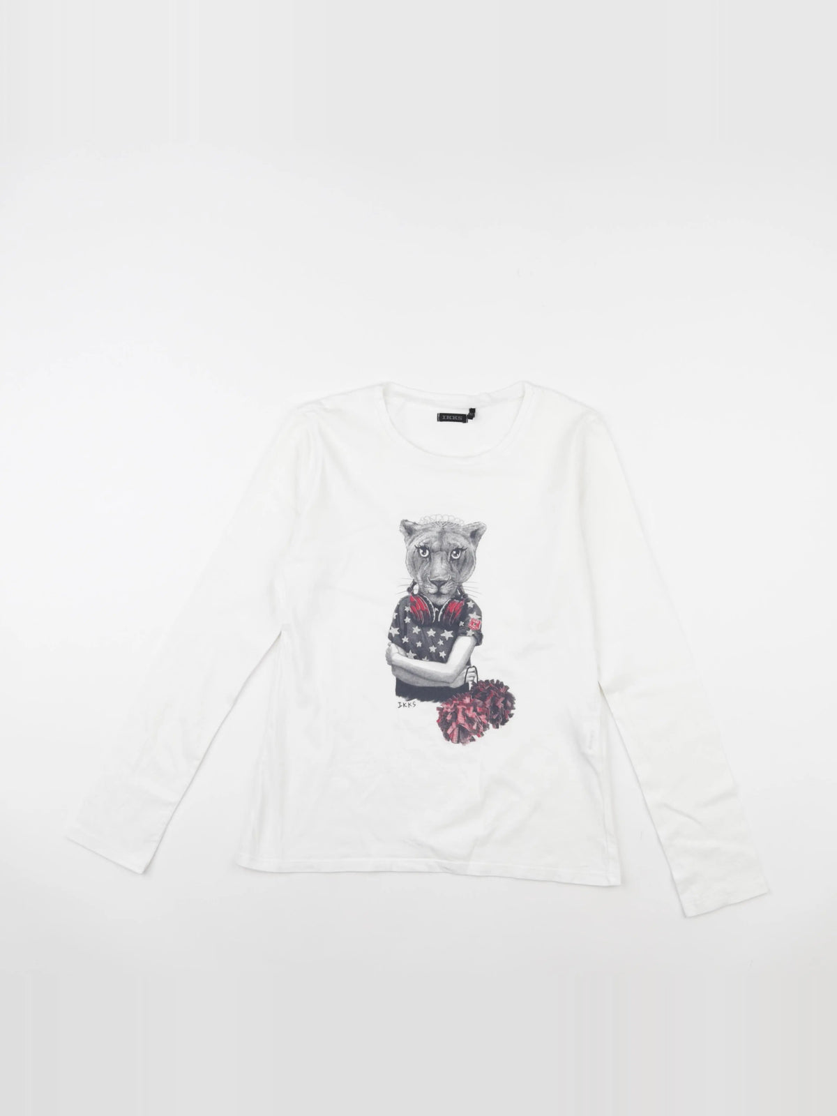 IKKS - tee-shirt blanc - 12 ans