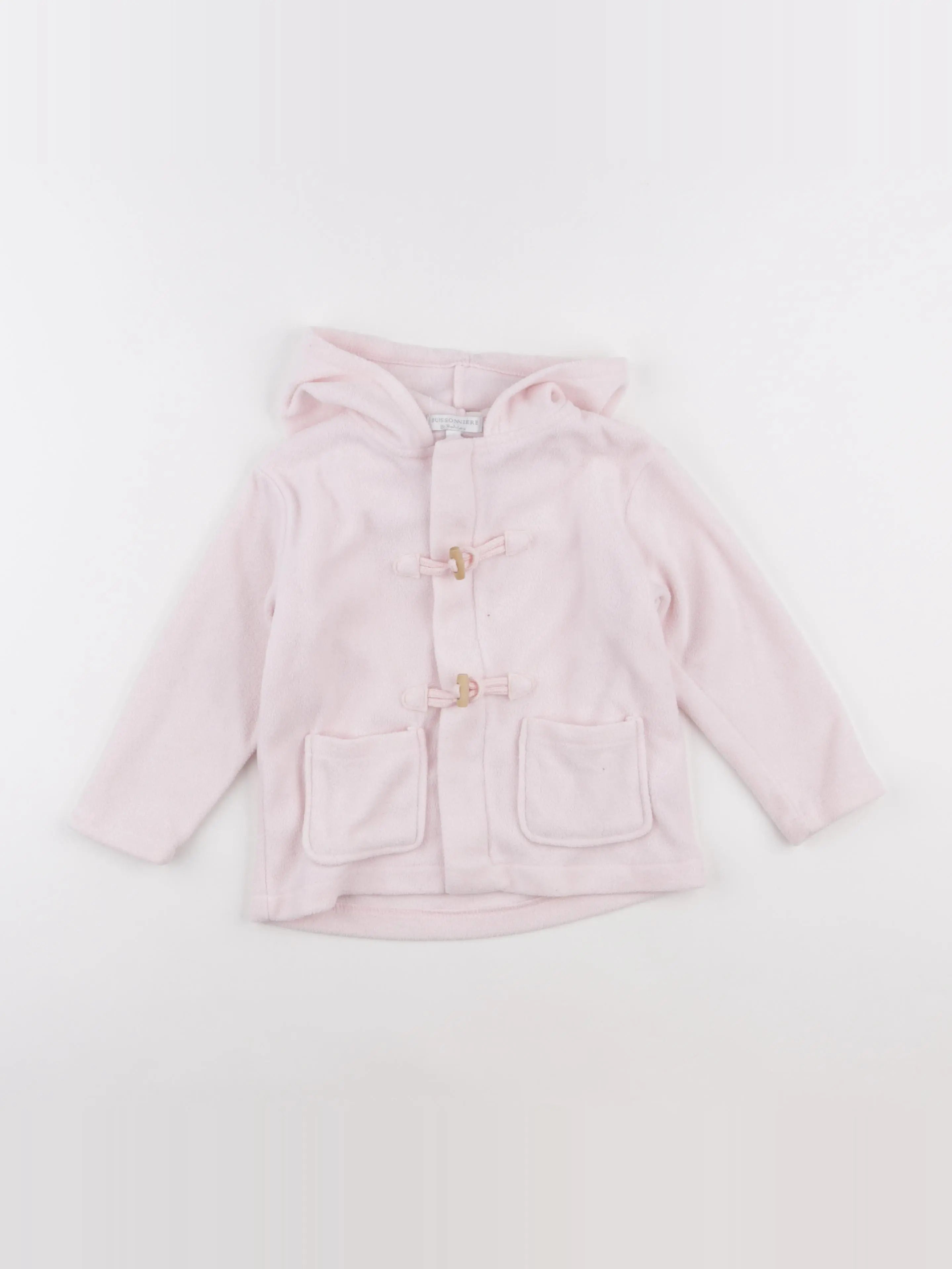 Buissonnière - robe de chambre rose - 3 ans