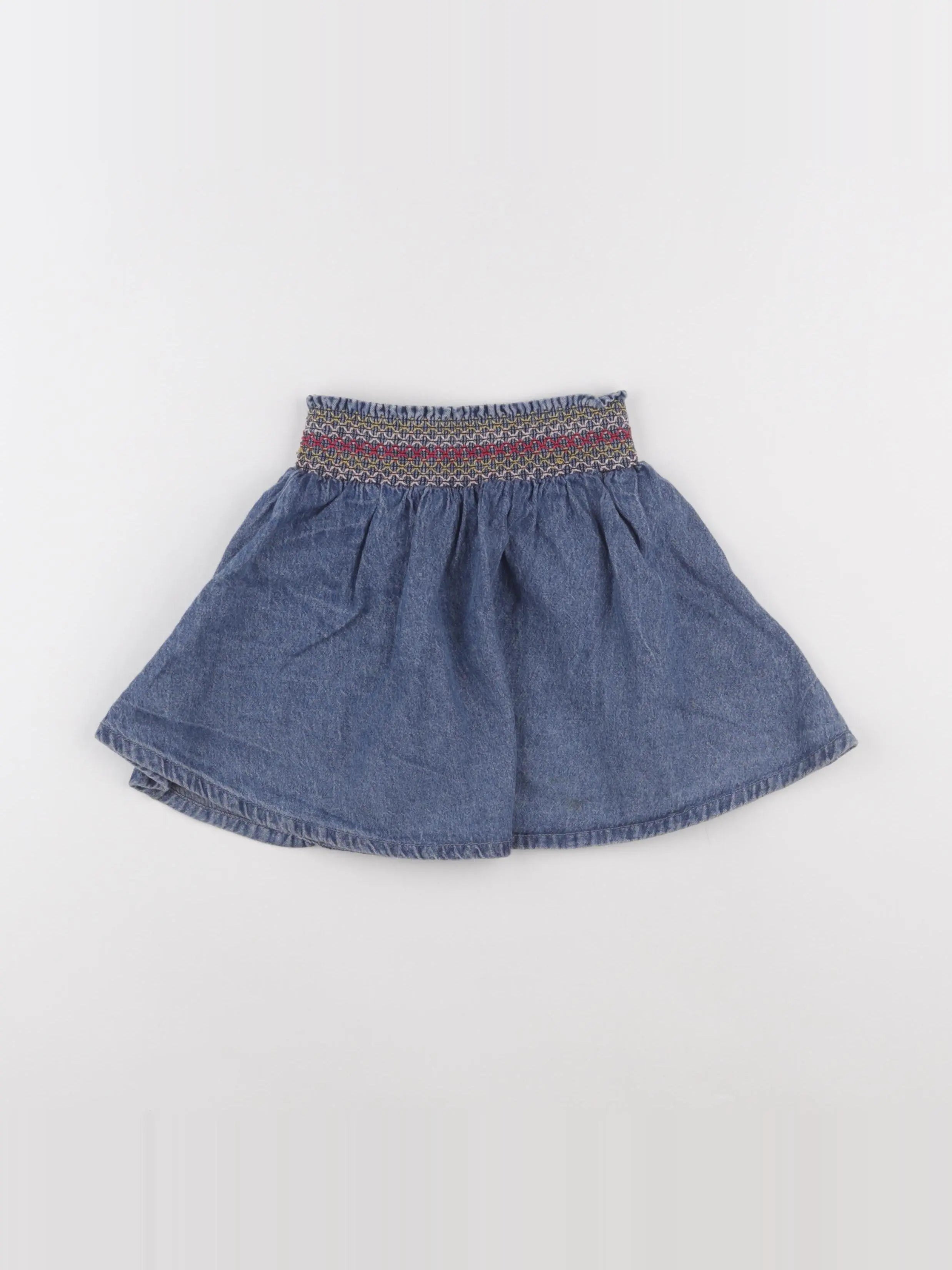 Monoprix - jupe bleu - 5 ans