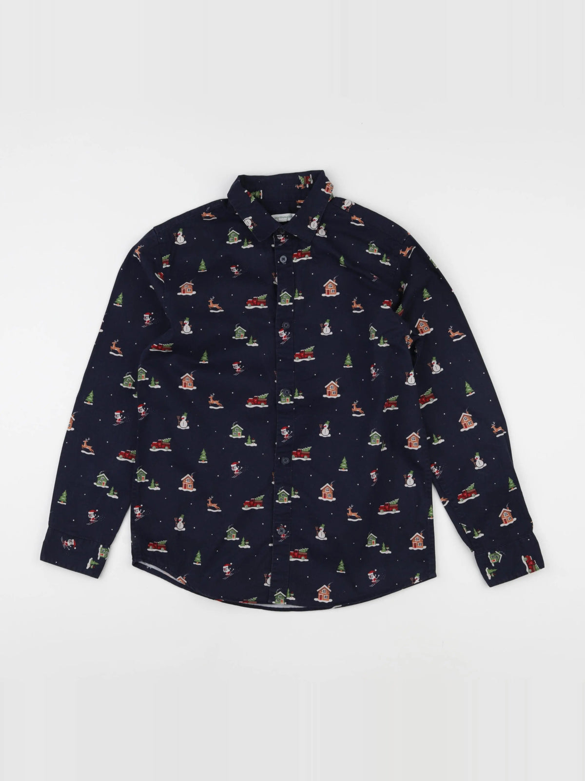 Vertbaudet - chemise bleu - 12 ans