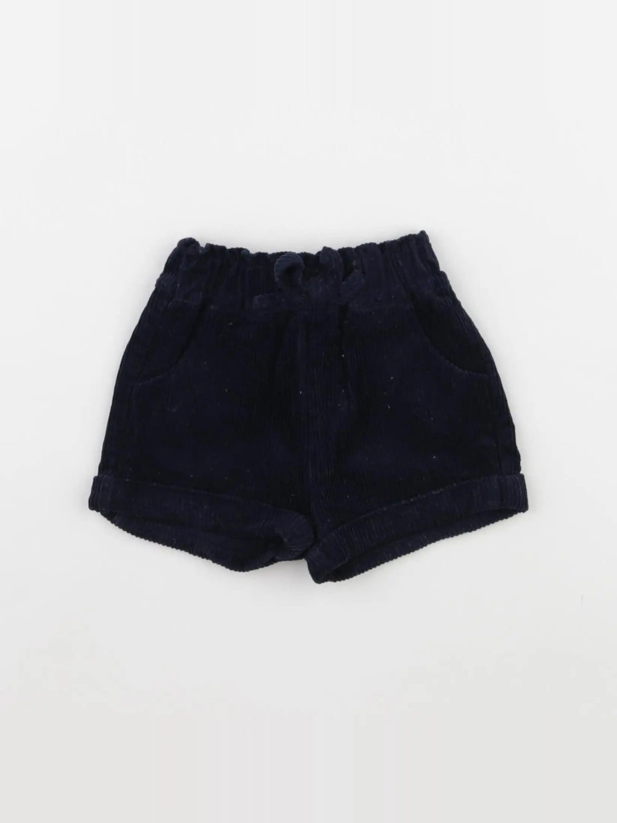 Vertbaudet - short bleu - 9 mois