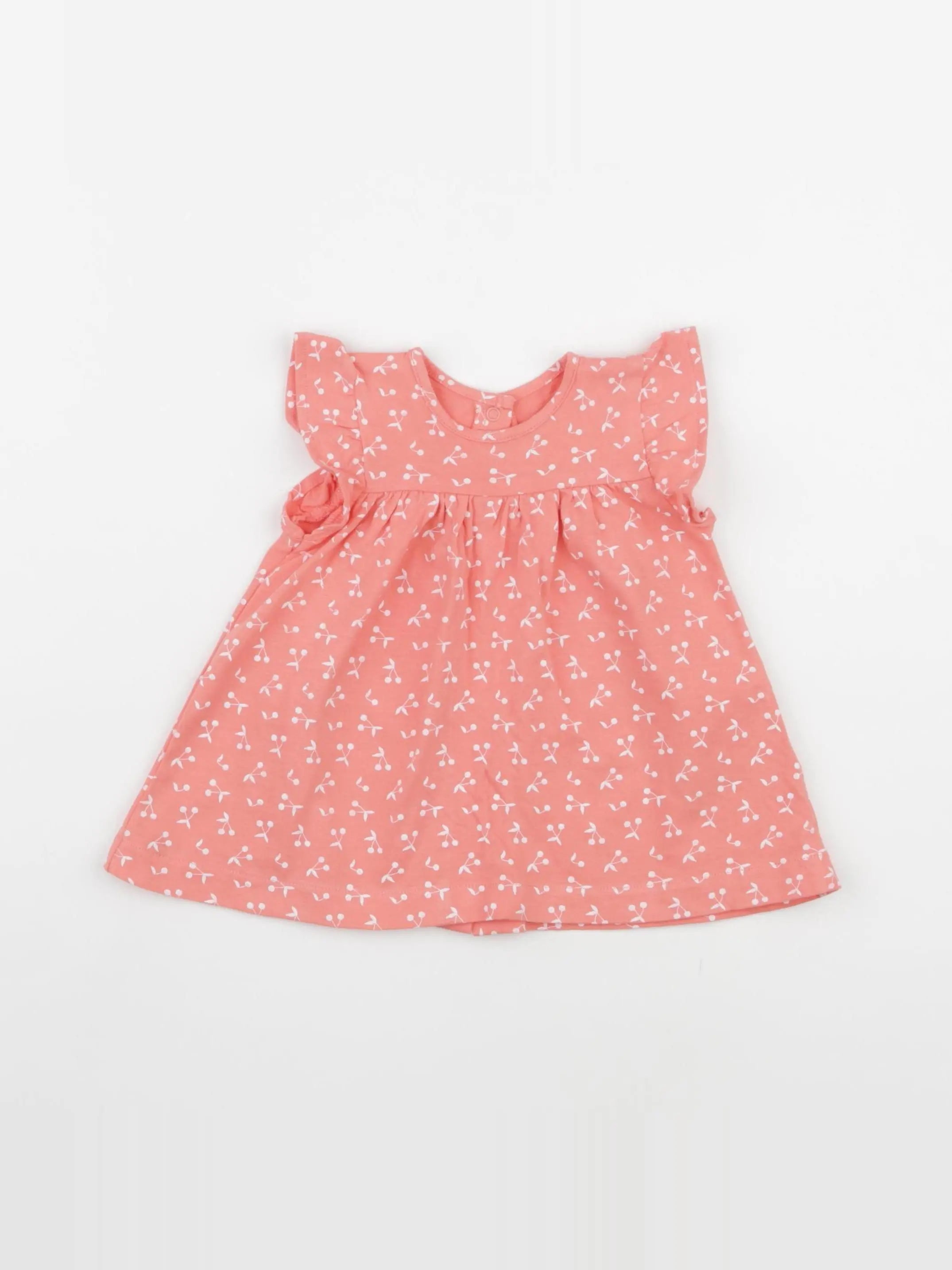 Vertbaudet - robe rose - 3 mois