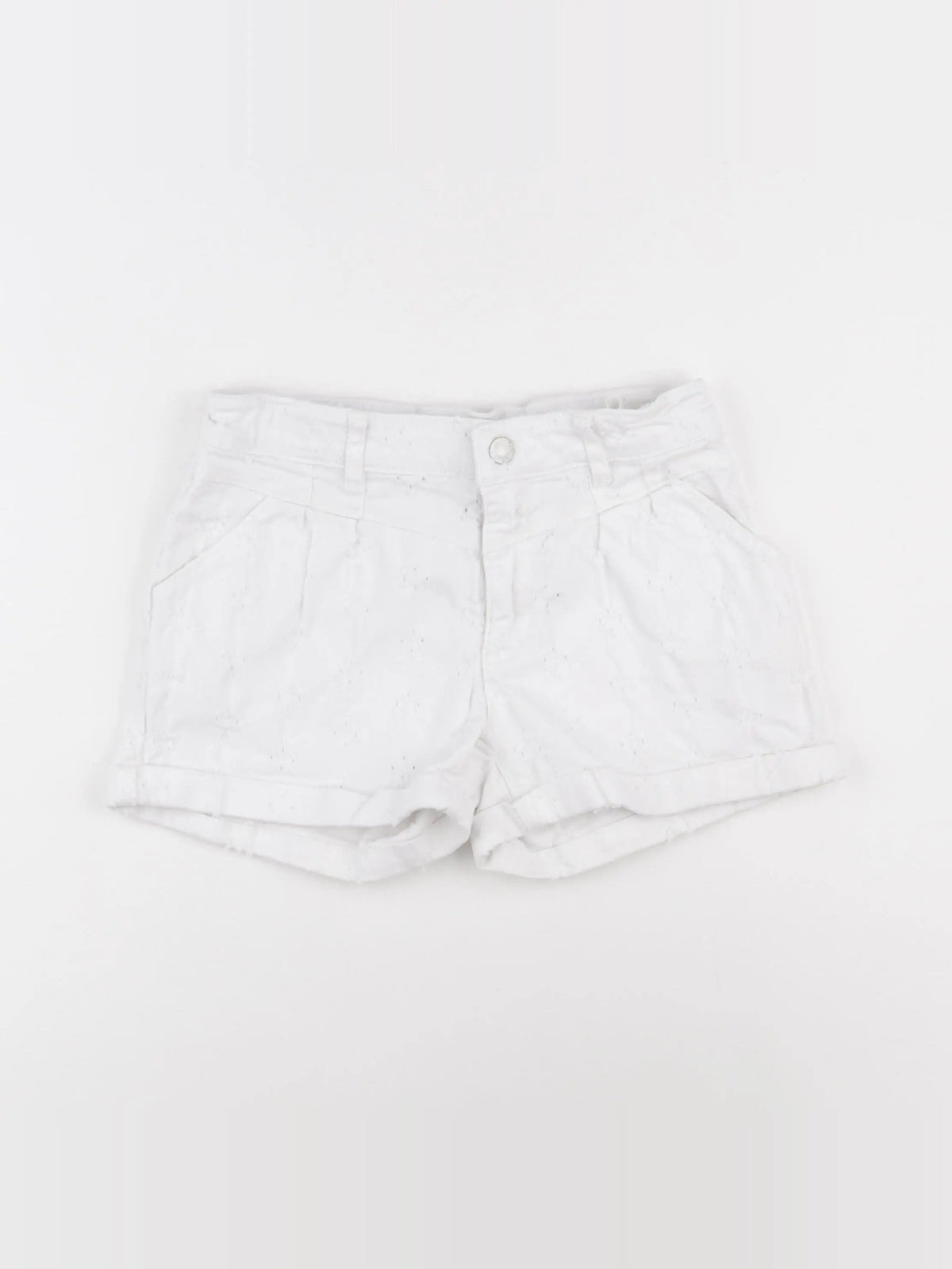 IKKS - short blanc - 10 ans