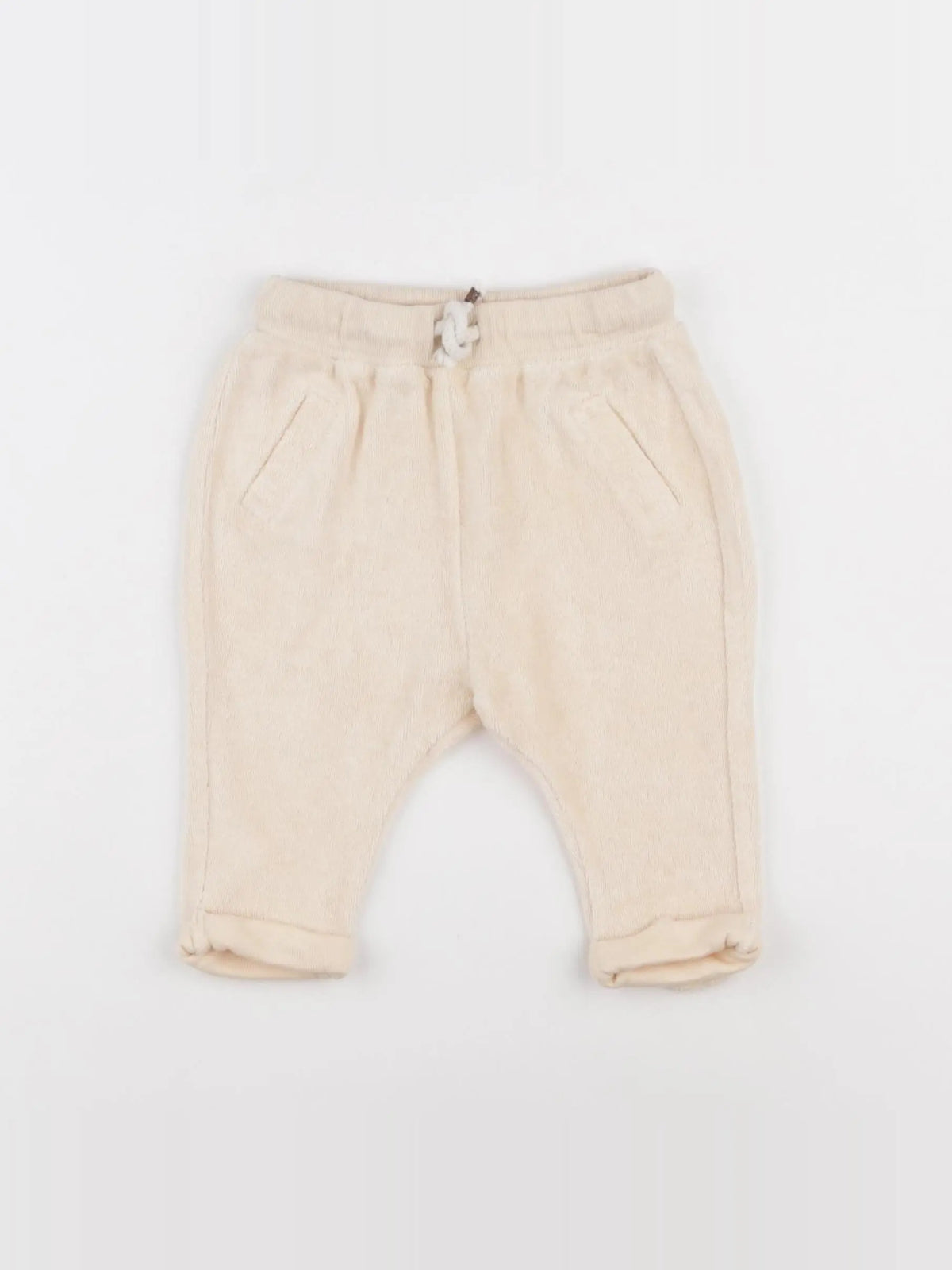 Emile et Ida - pantalon beige - 6 mois