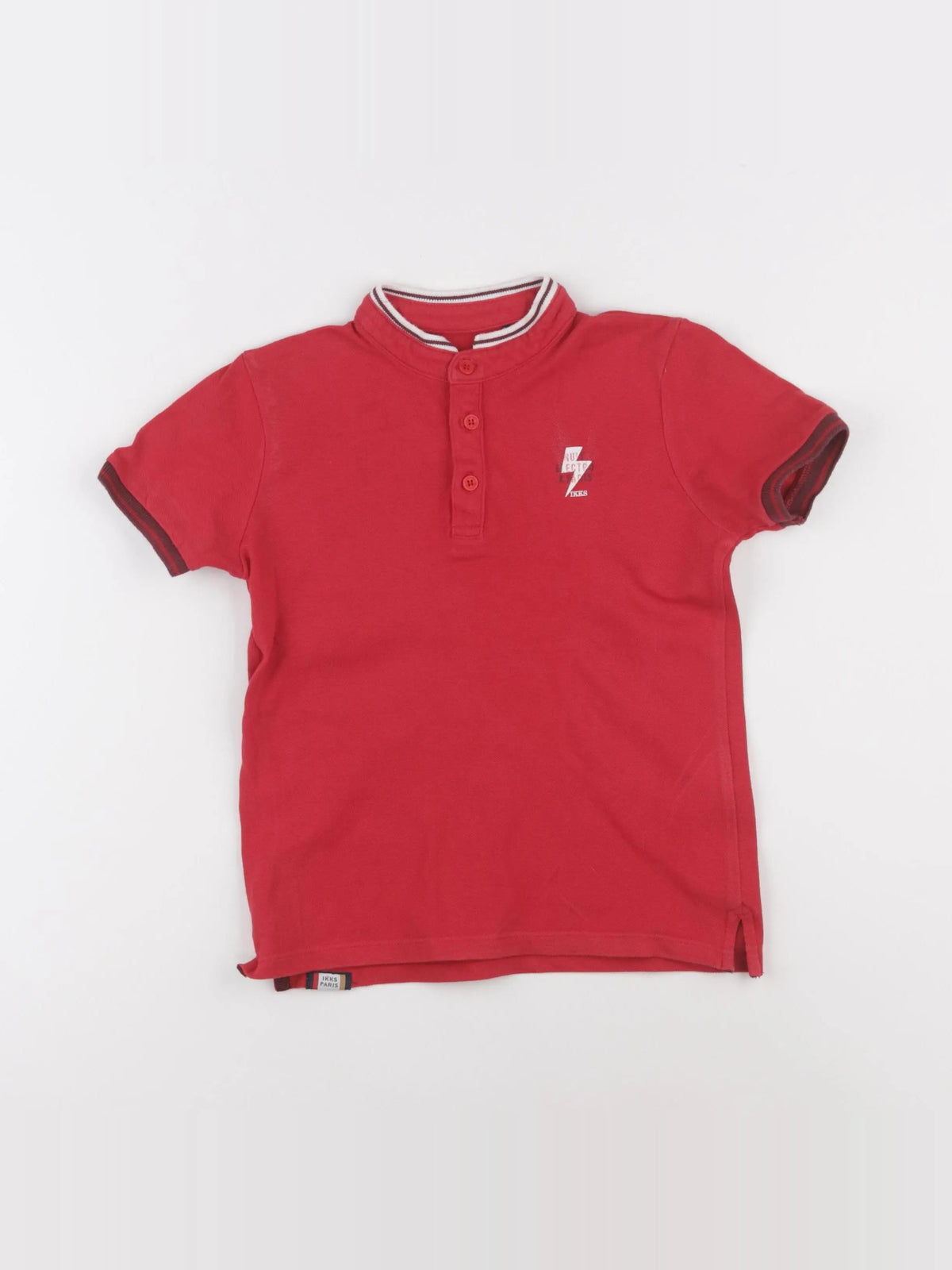 IKKS - polo imprimé au dos rouge - 6 ans