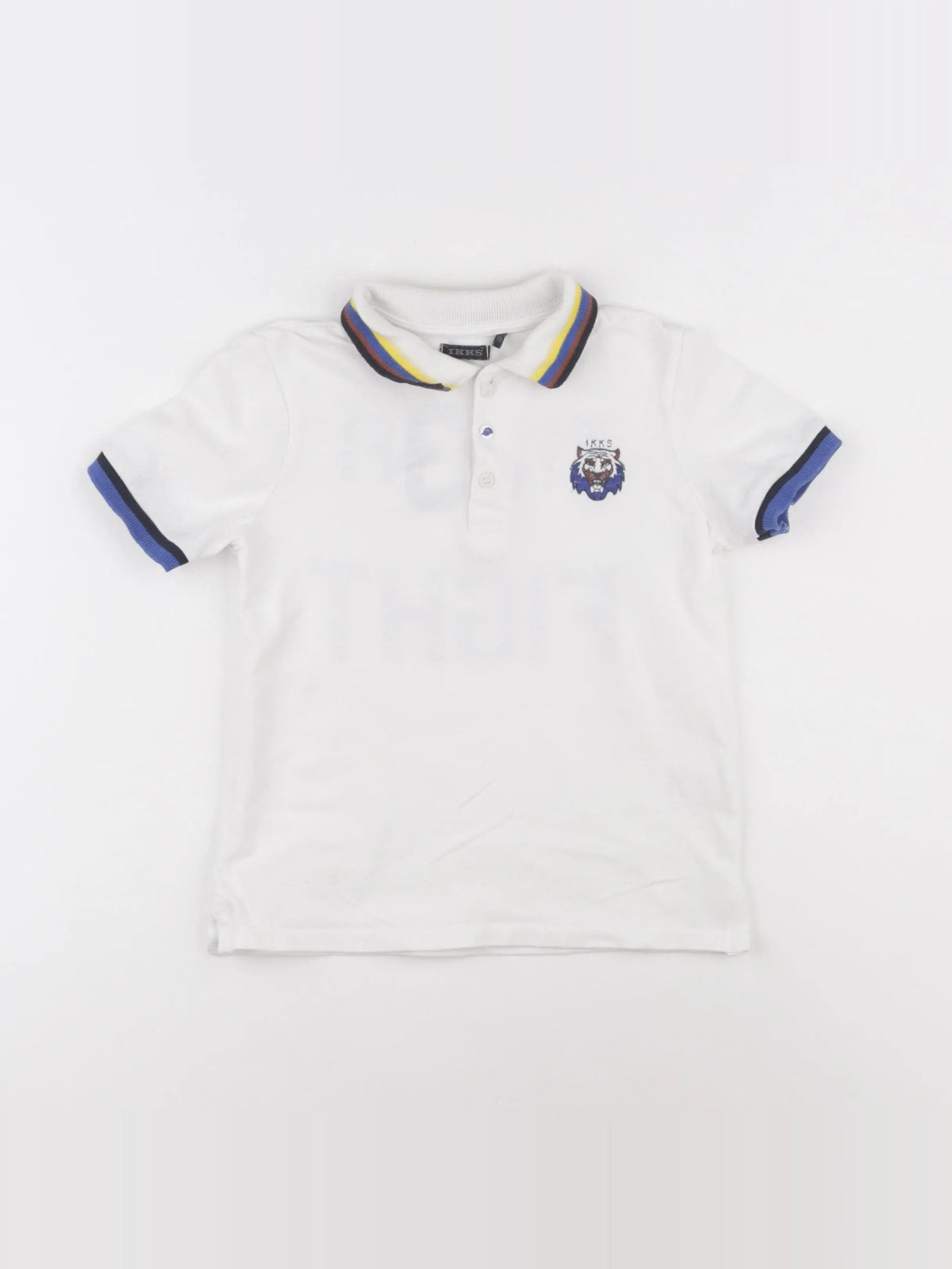 IKKS - polo imprimé au dos blanc - 6 ans