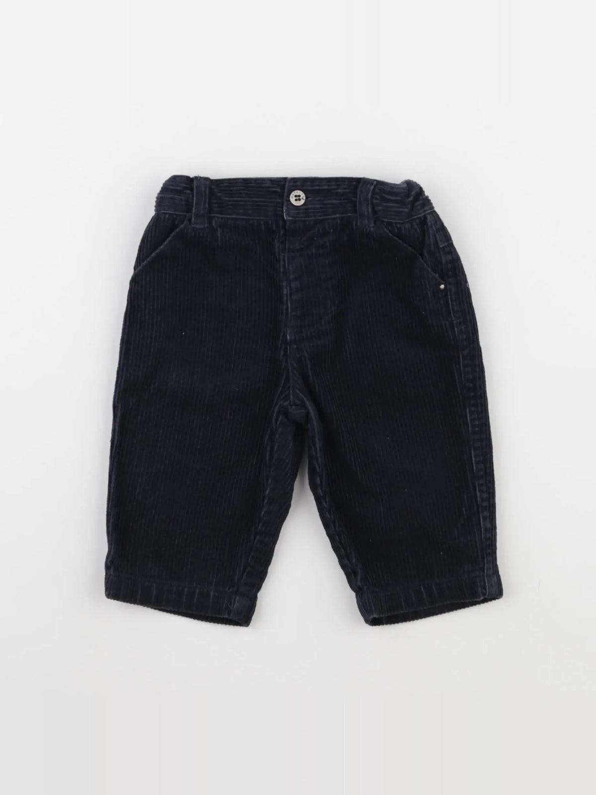 Natalys - pantalon bleu - 6 mois