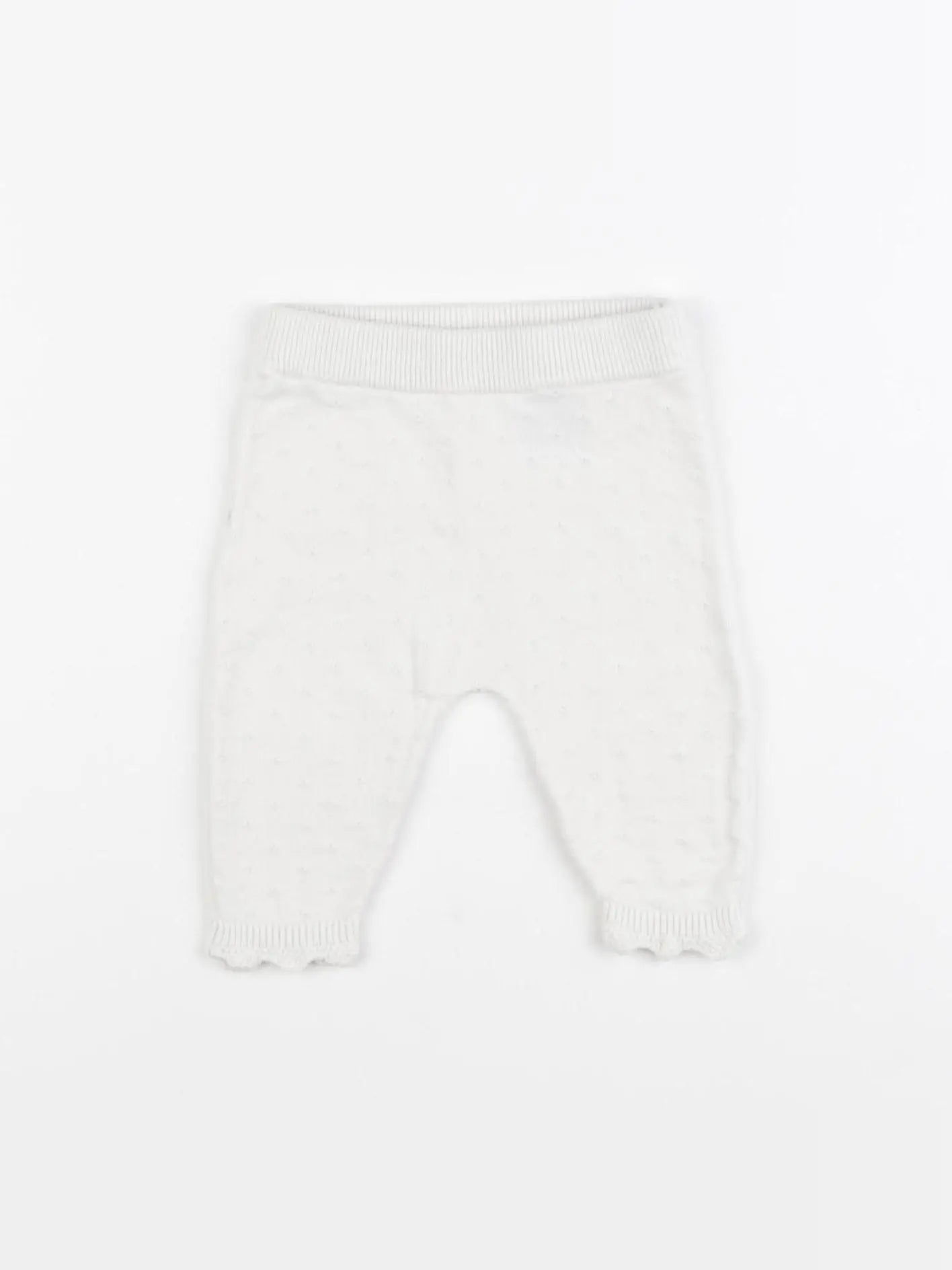 H&M - legging blanc - 3 mois