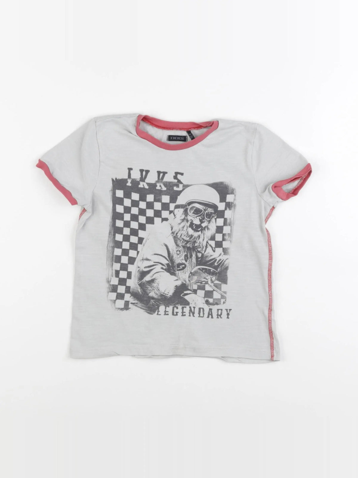IKKS - tee-shirt gris - 4 ans