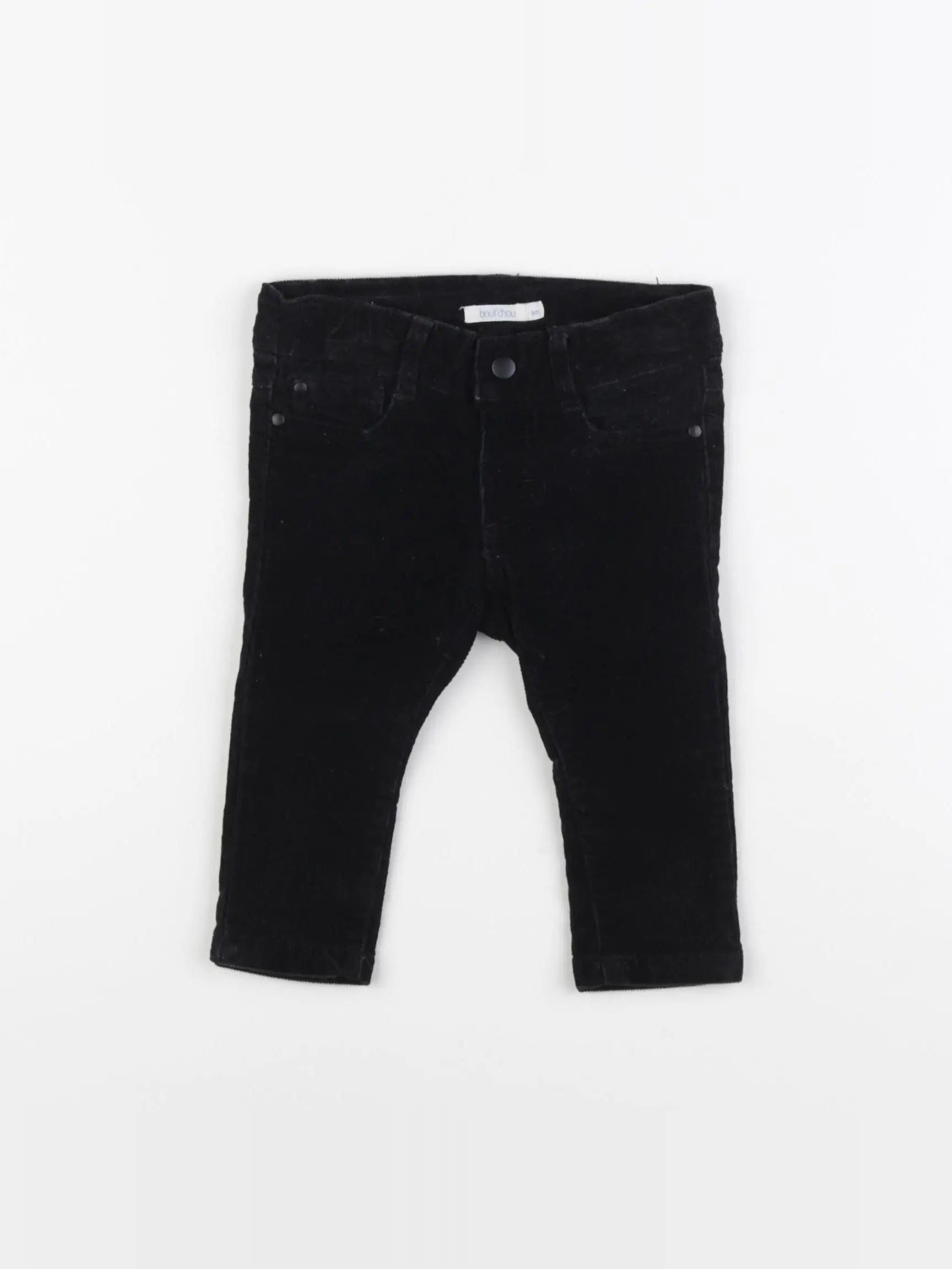 Boutchou - pantalon noir - 6 mois