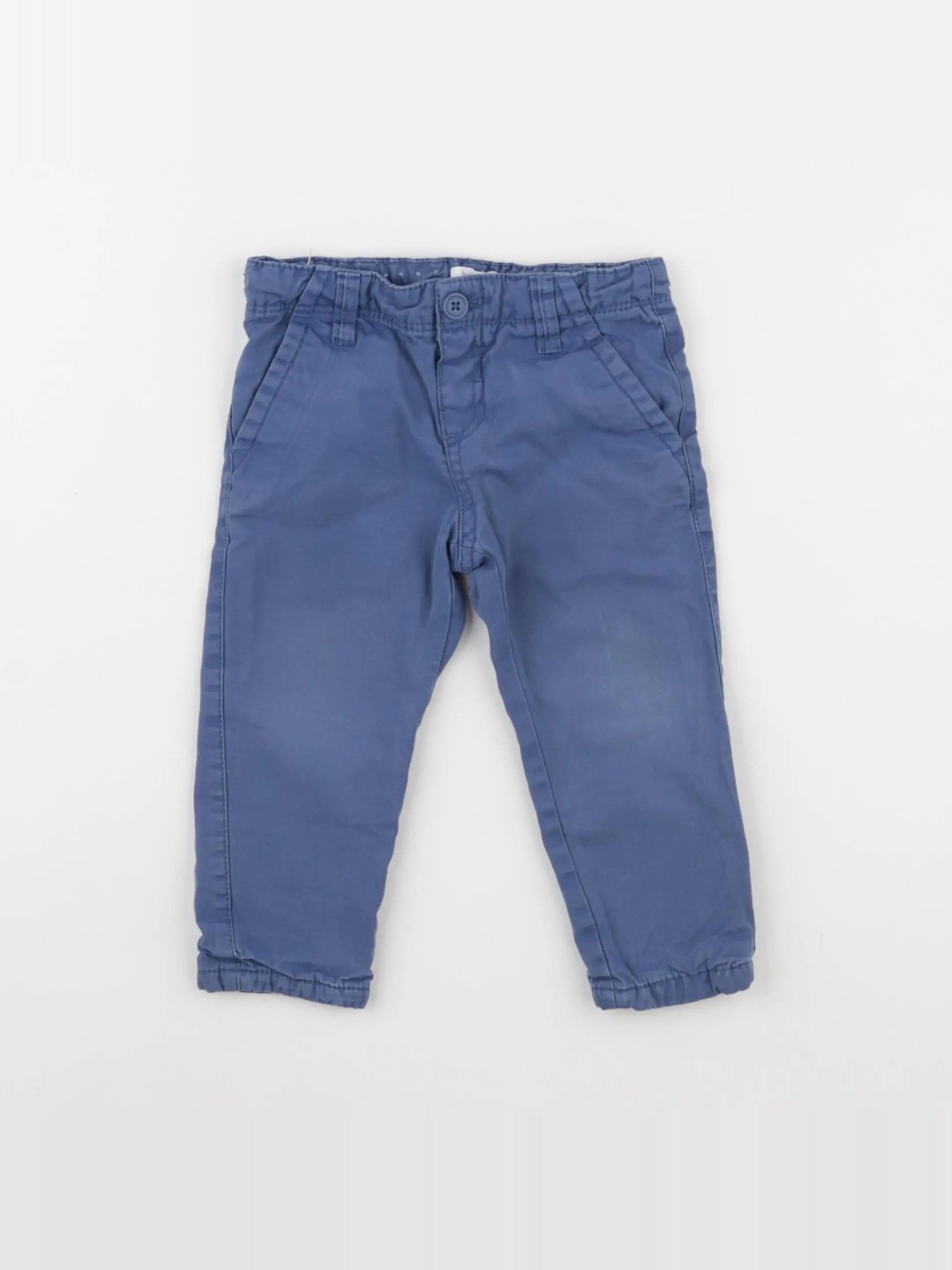Boutchou - pantalon bleu - 18 mois