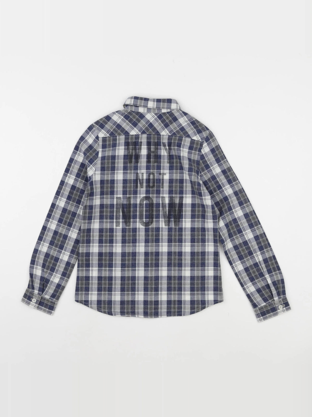 IKKS - chemise bleu, vert - 8 ans