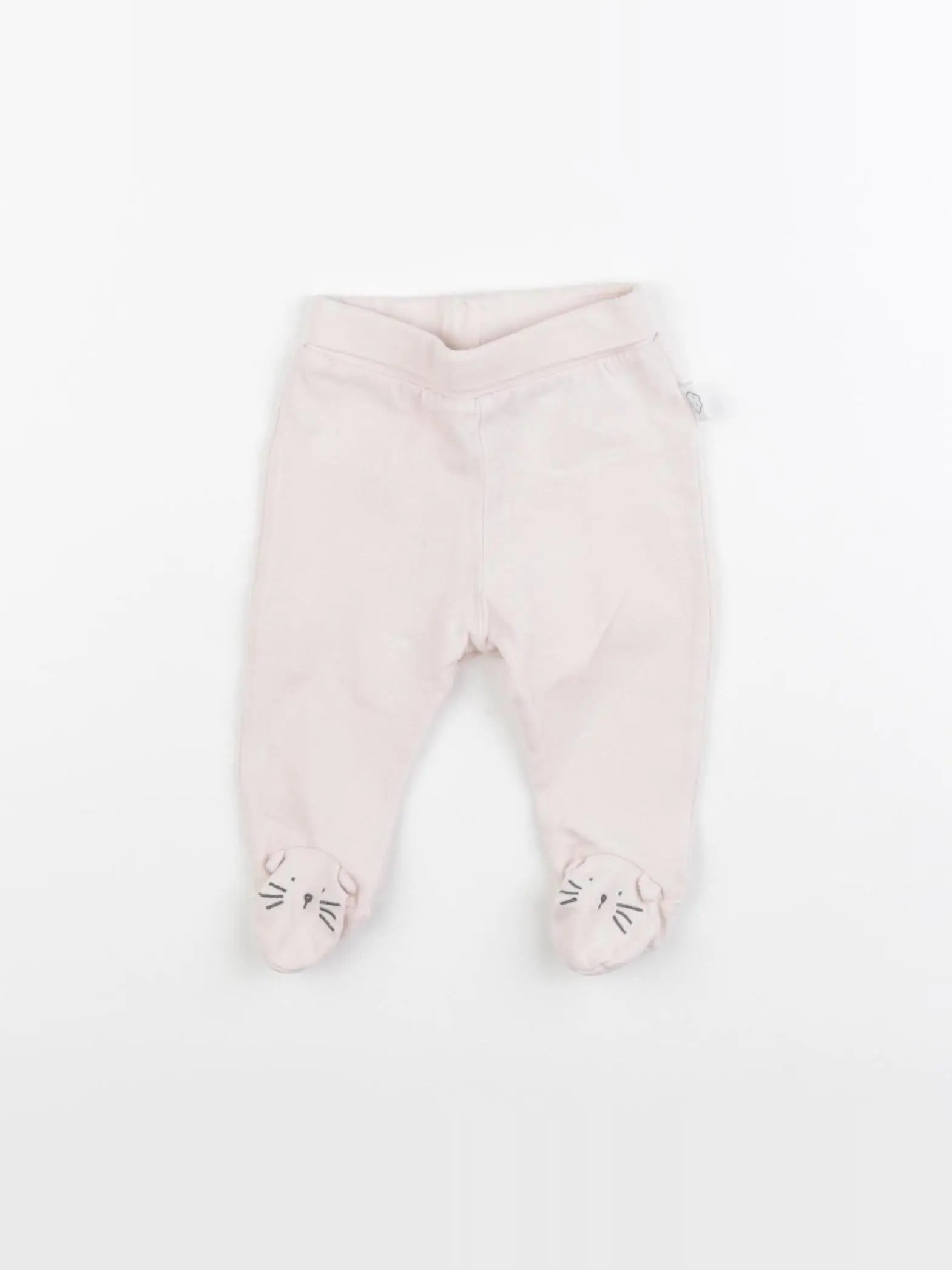 Vertbaudet - legging rose - 0 mois