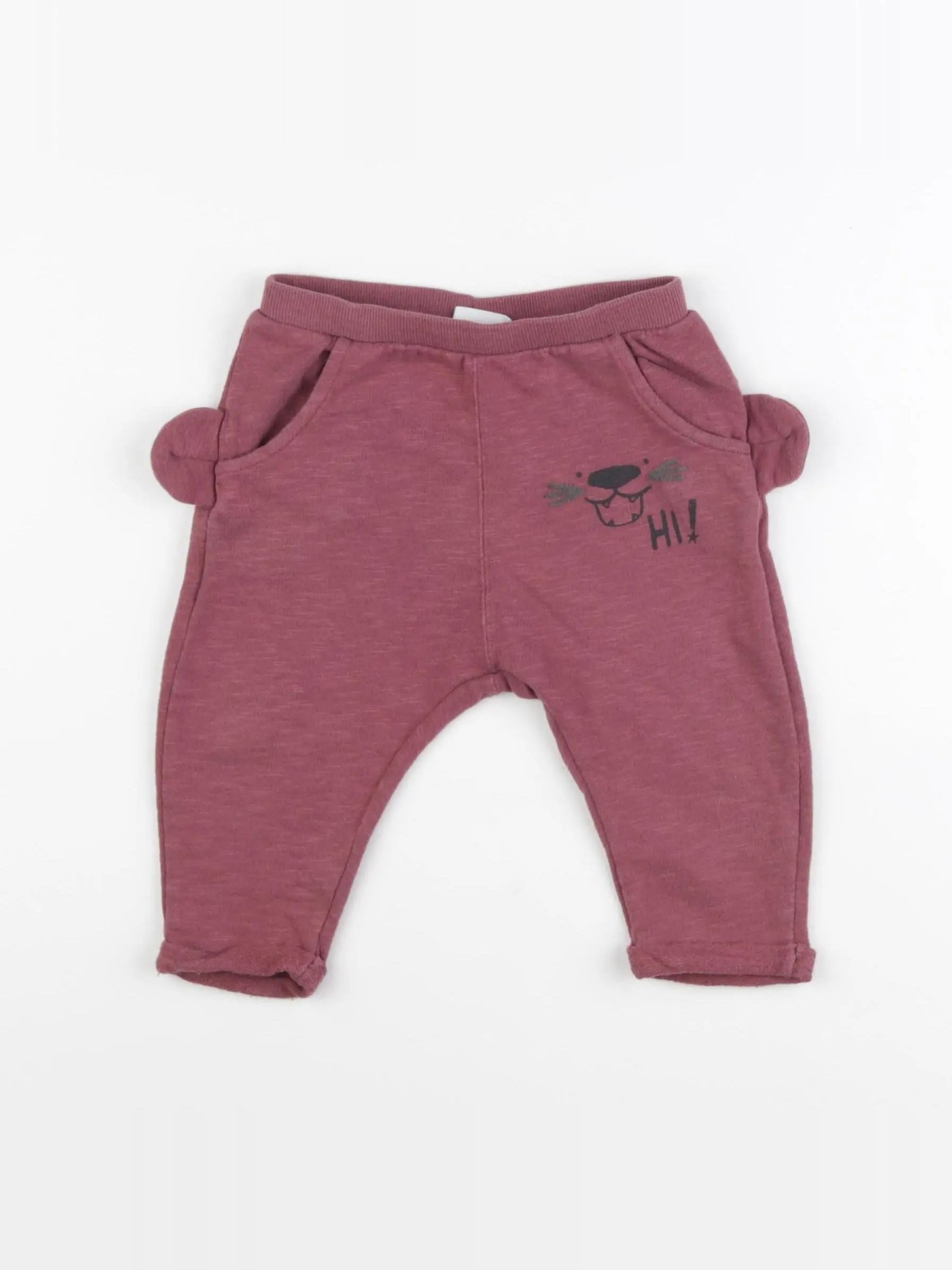 Zara - sarouel violet - 6/9 mois