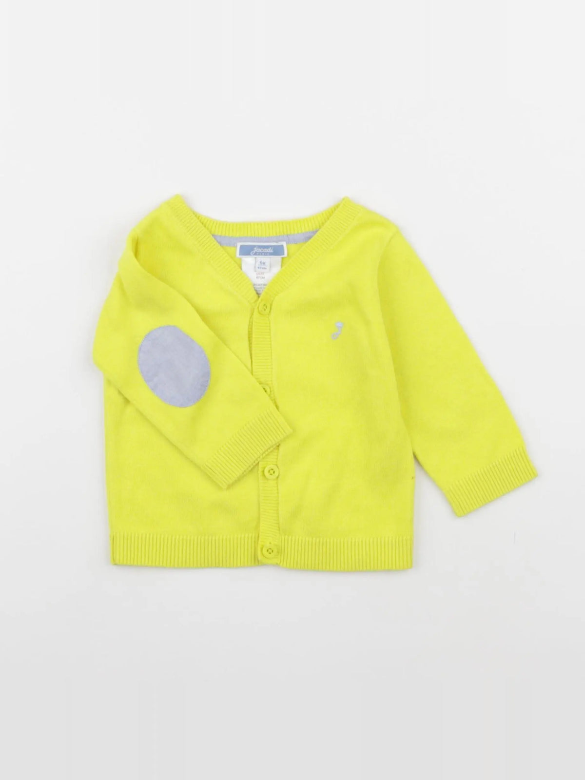 Jacadi - gilet jaune - 6 mois