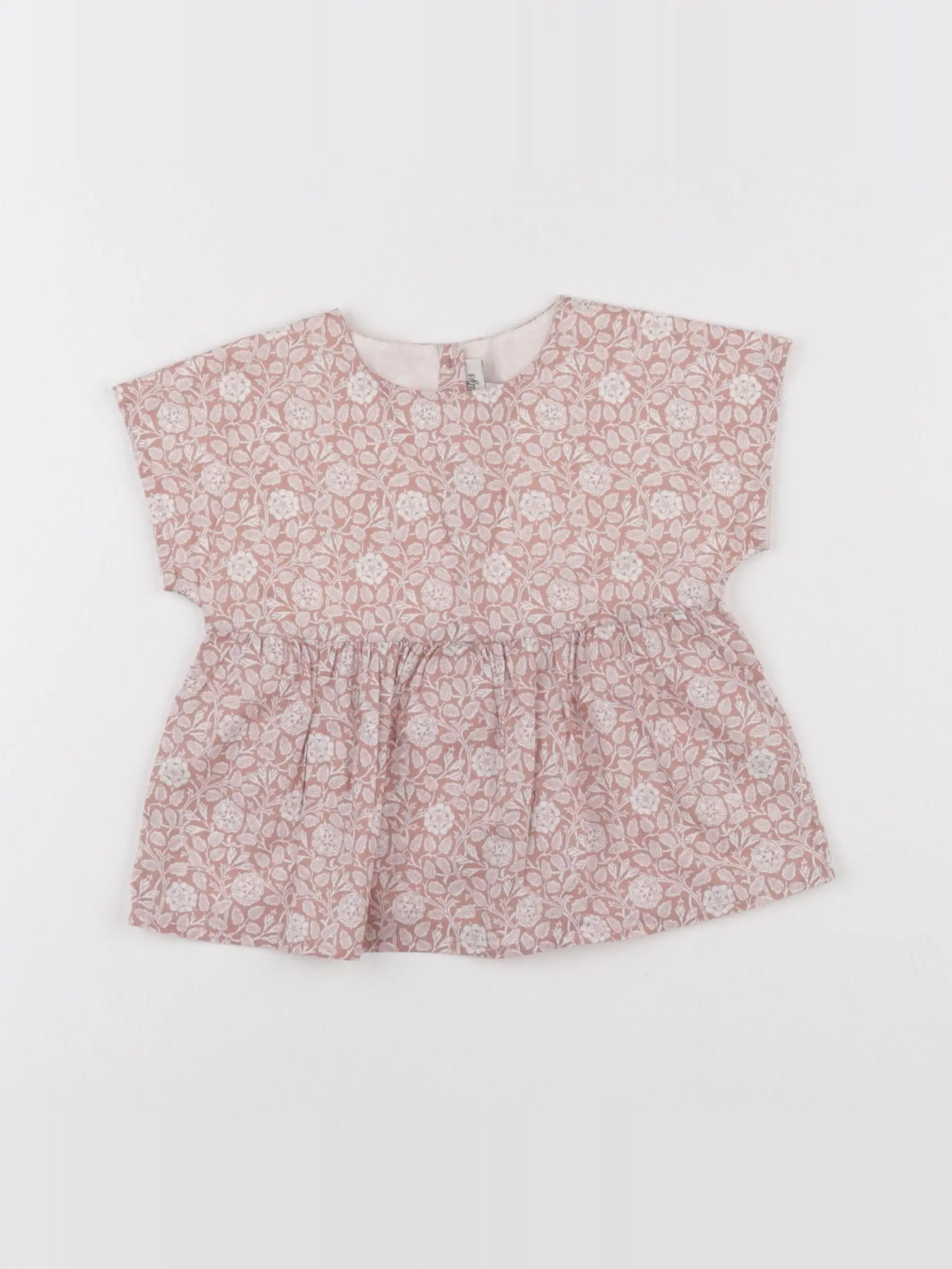 Natalys - blouse rose - 12 mois