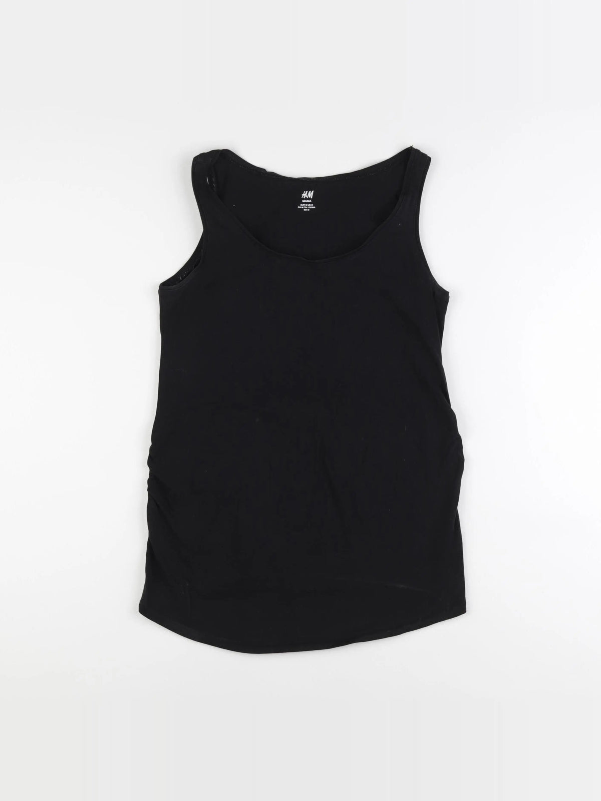 H&M - débardeur grossesse noir - m
