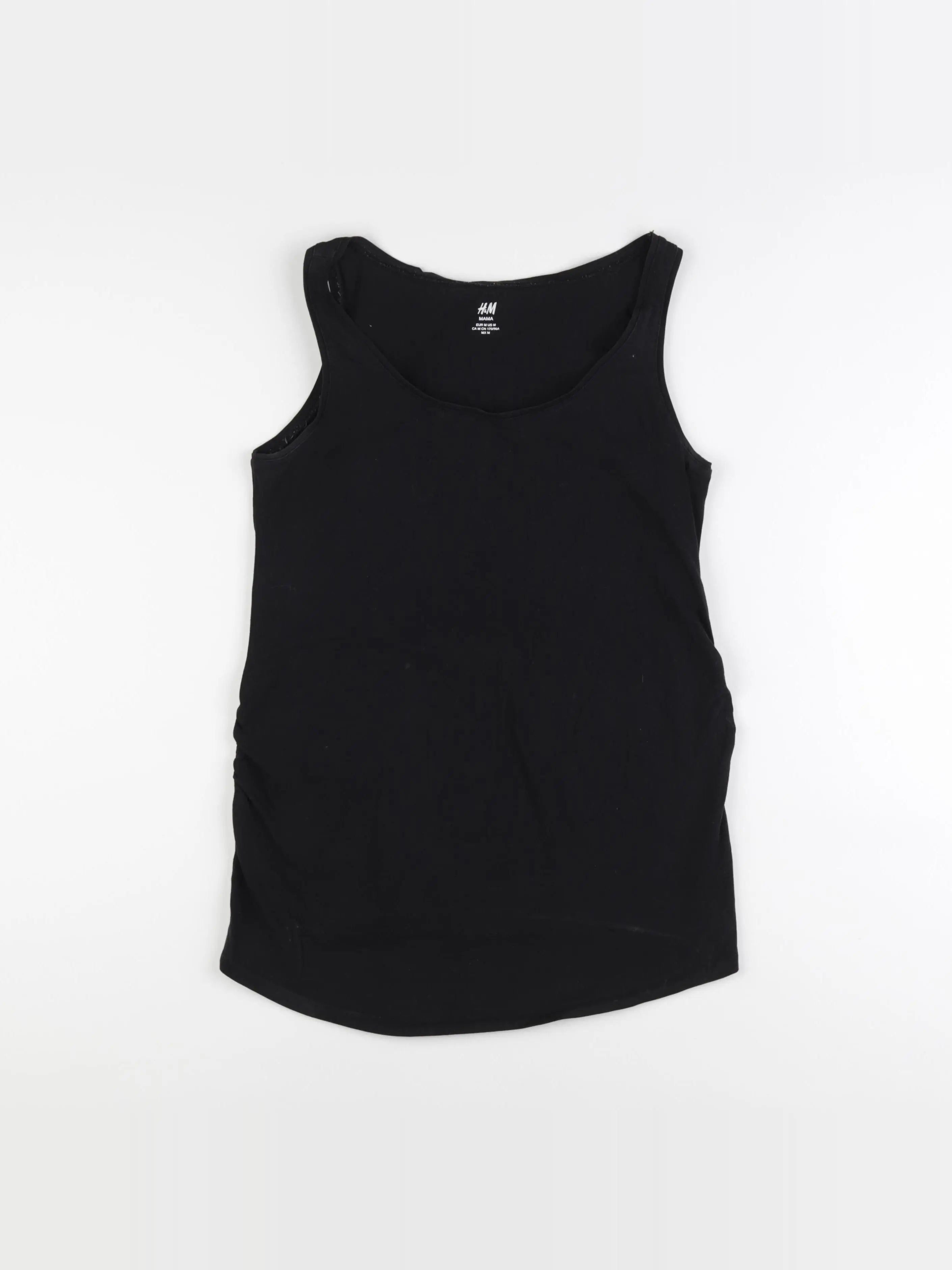 H&M - débardeur grossesse noir - m