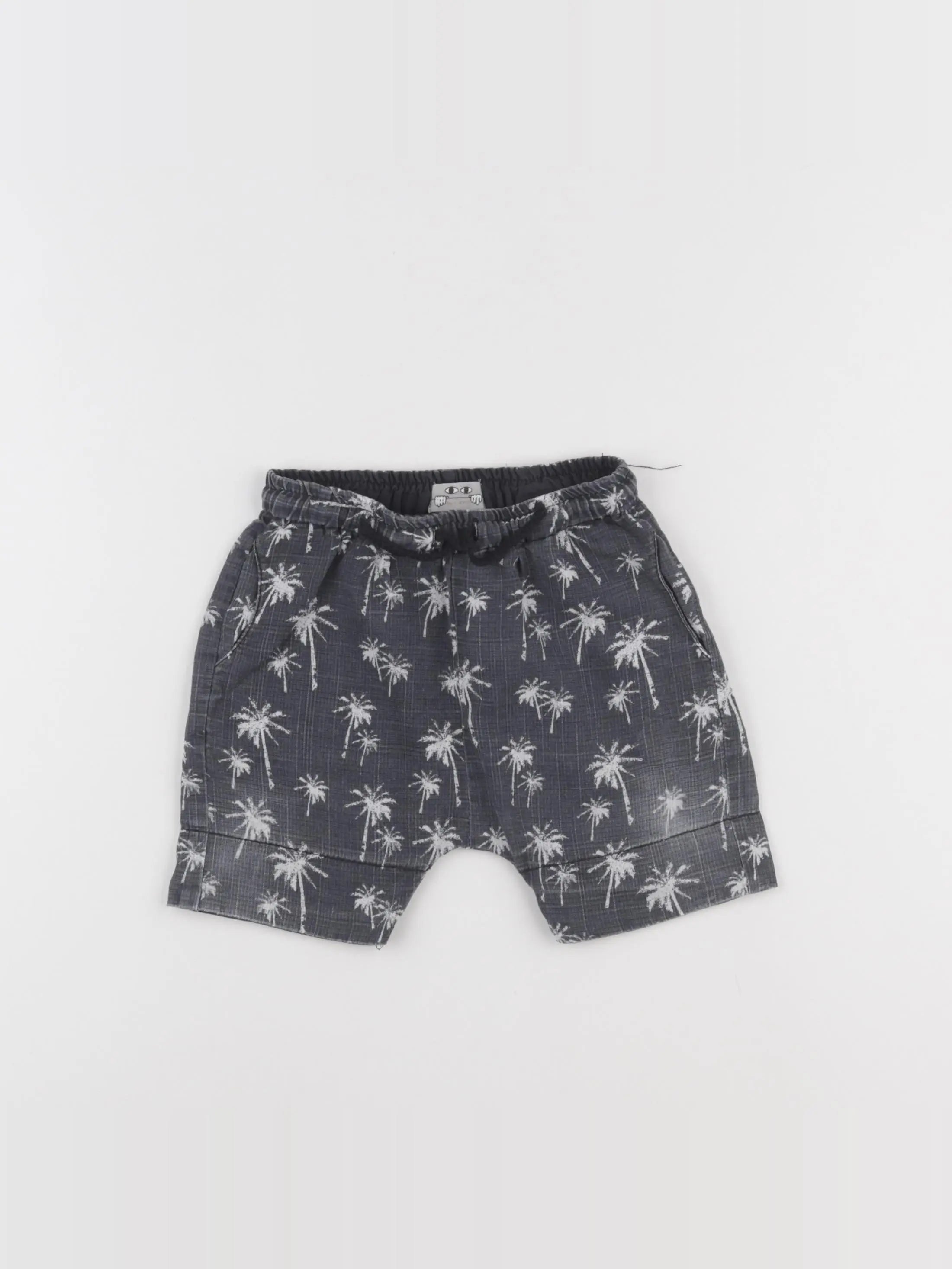 Zara - short noir - 12/18 mois
