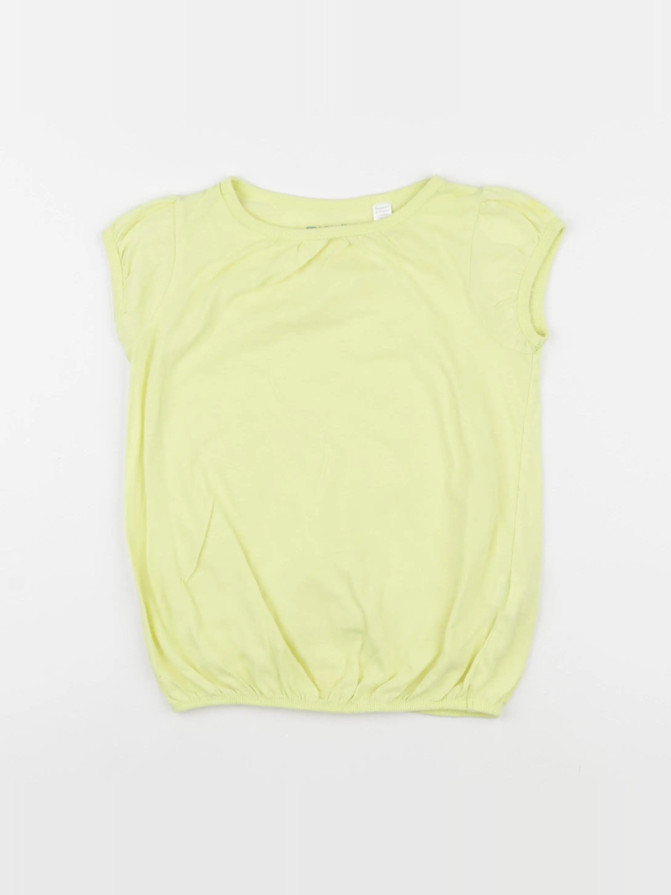 Okaidi - tee-shirt jaune - 6 ans