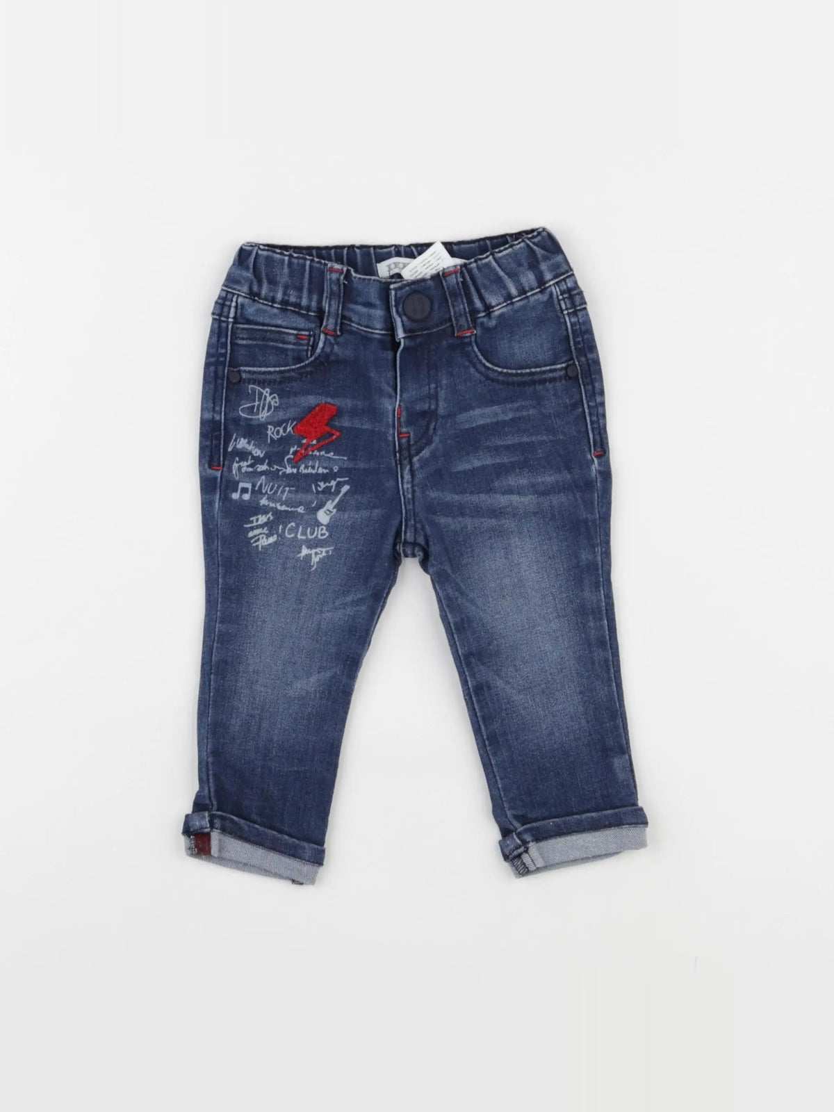 IKKS - jean bleu - 6 mois