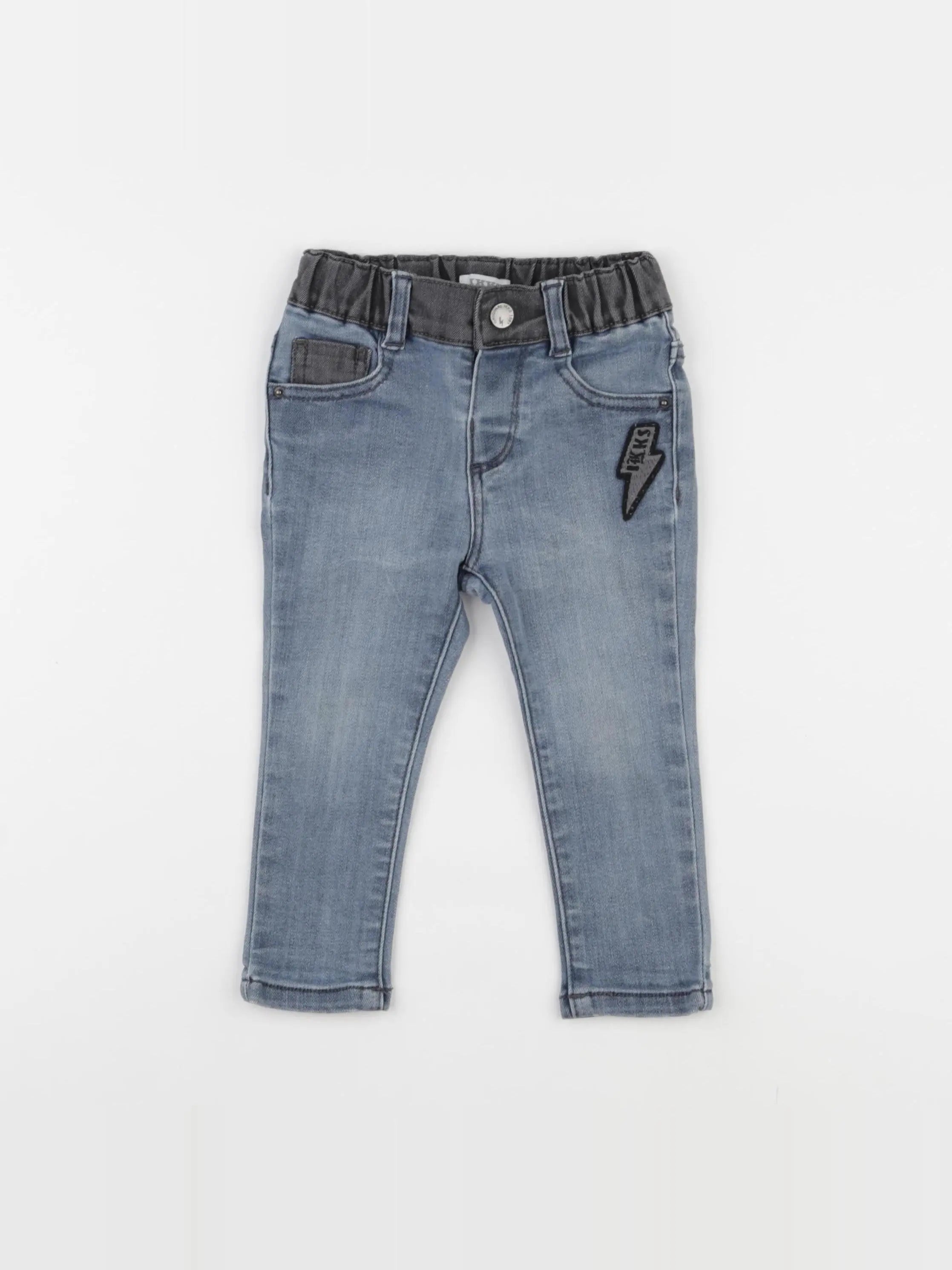 IKKS - jean bleu - 18 mois