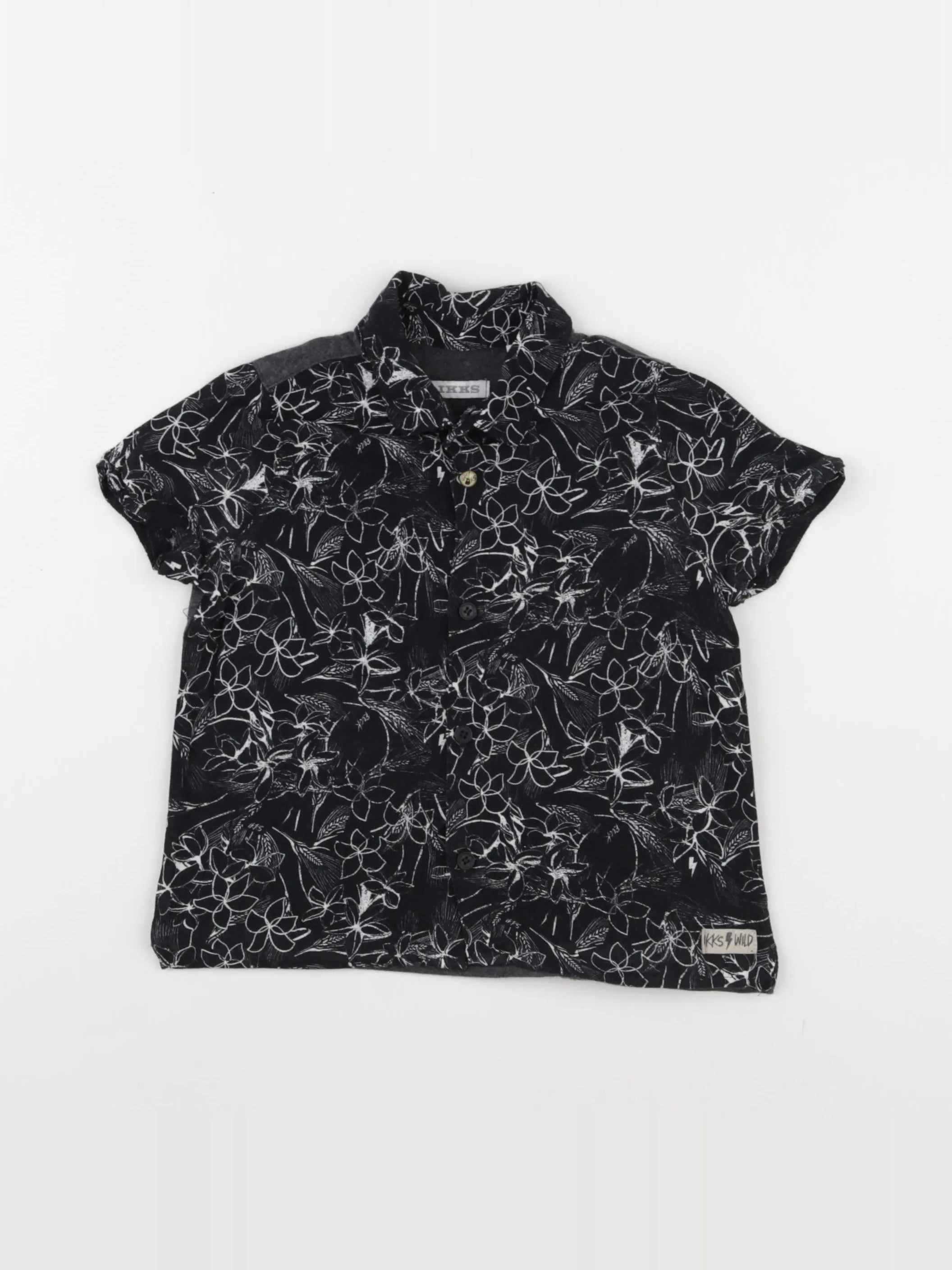 IKKS - chemise noir - 2 ans