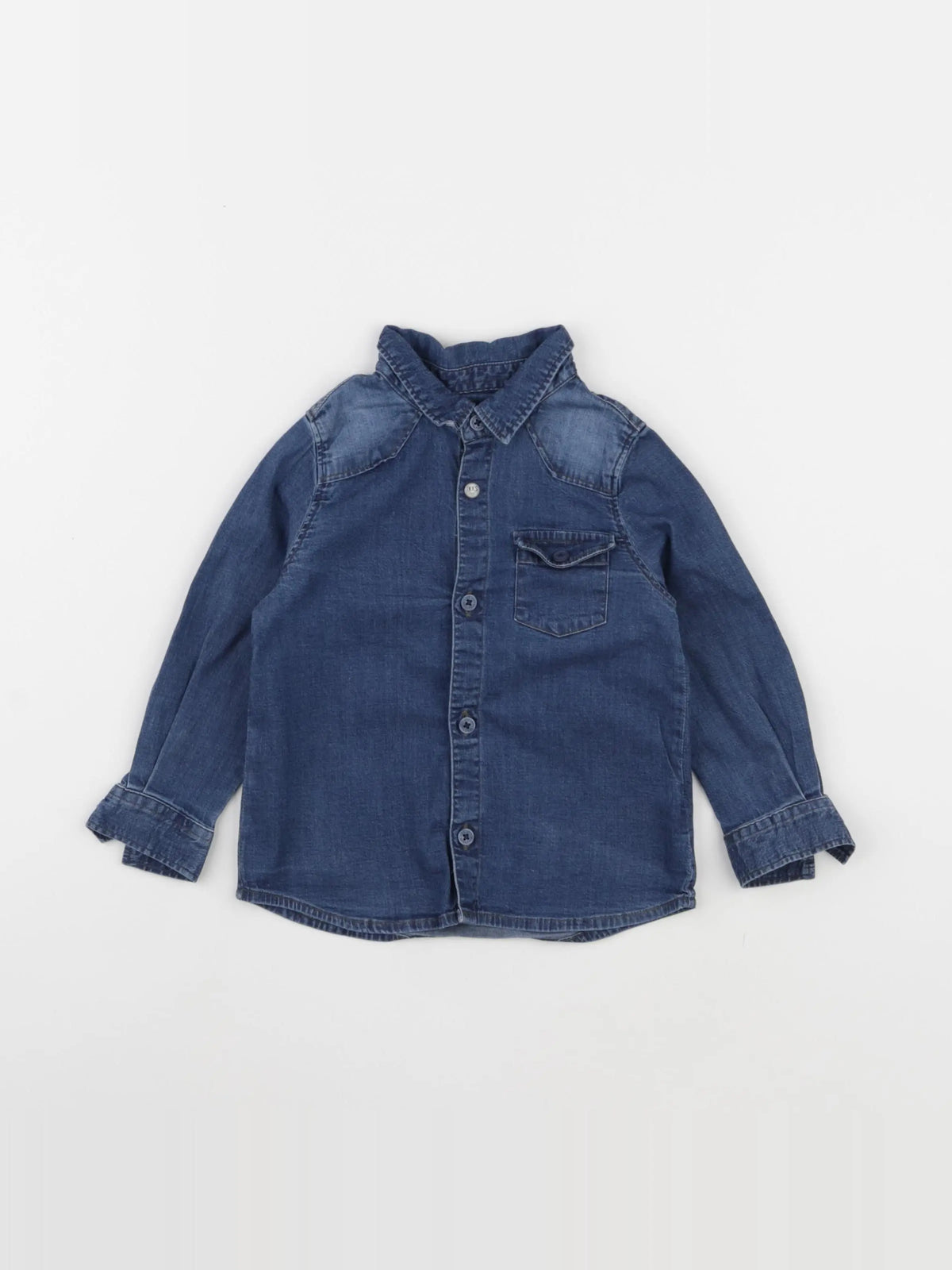 IKKS - chemise bleu - 18 mois