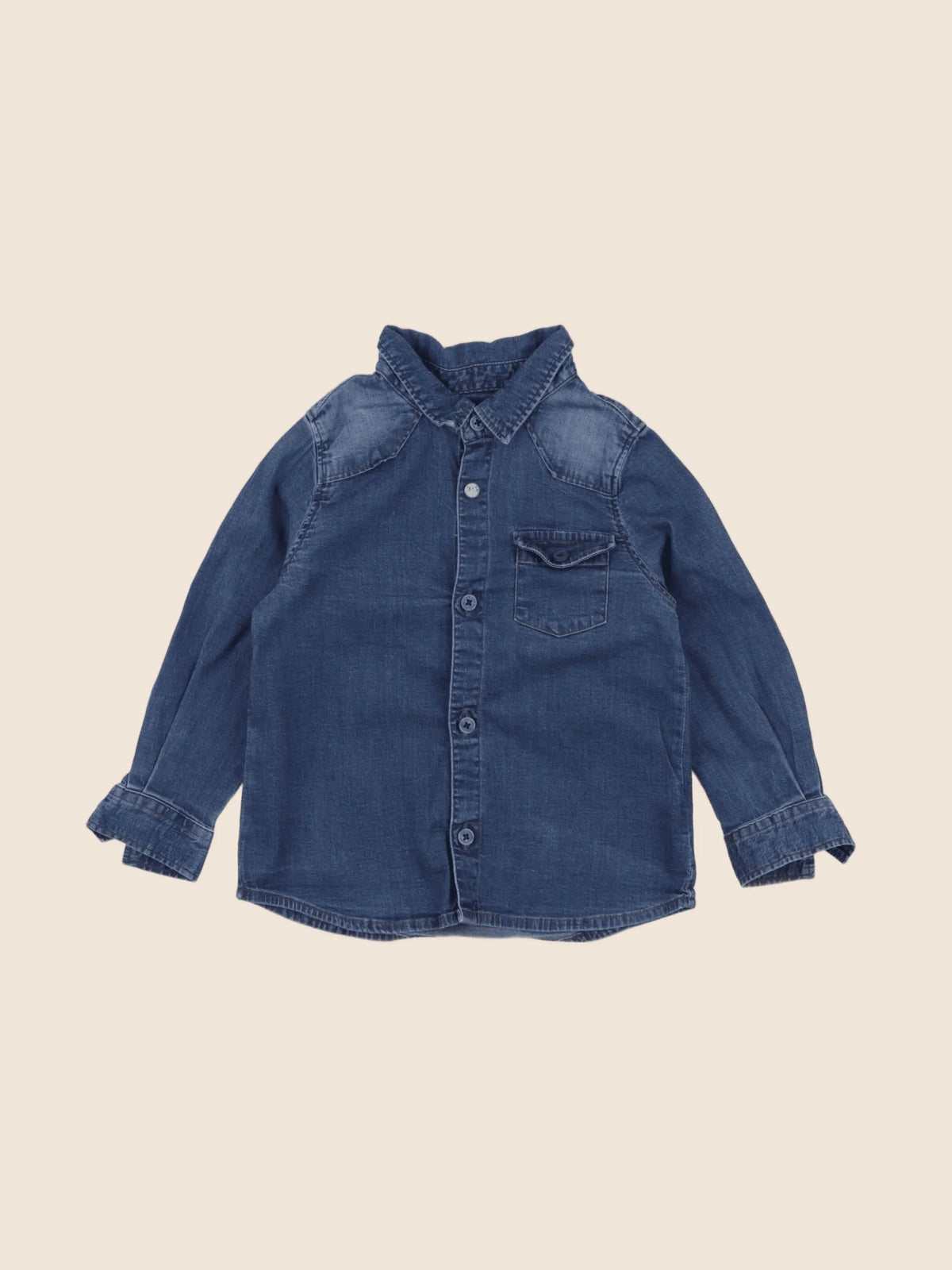 IKKS - chemise bleu - 18 mois