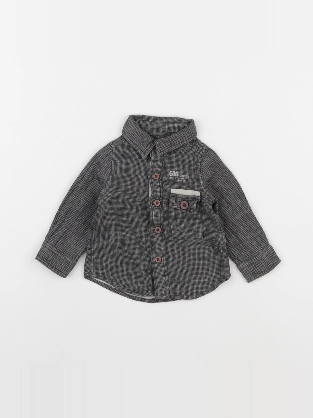 IKKS - chemise gris - 3 mois